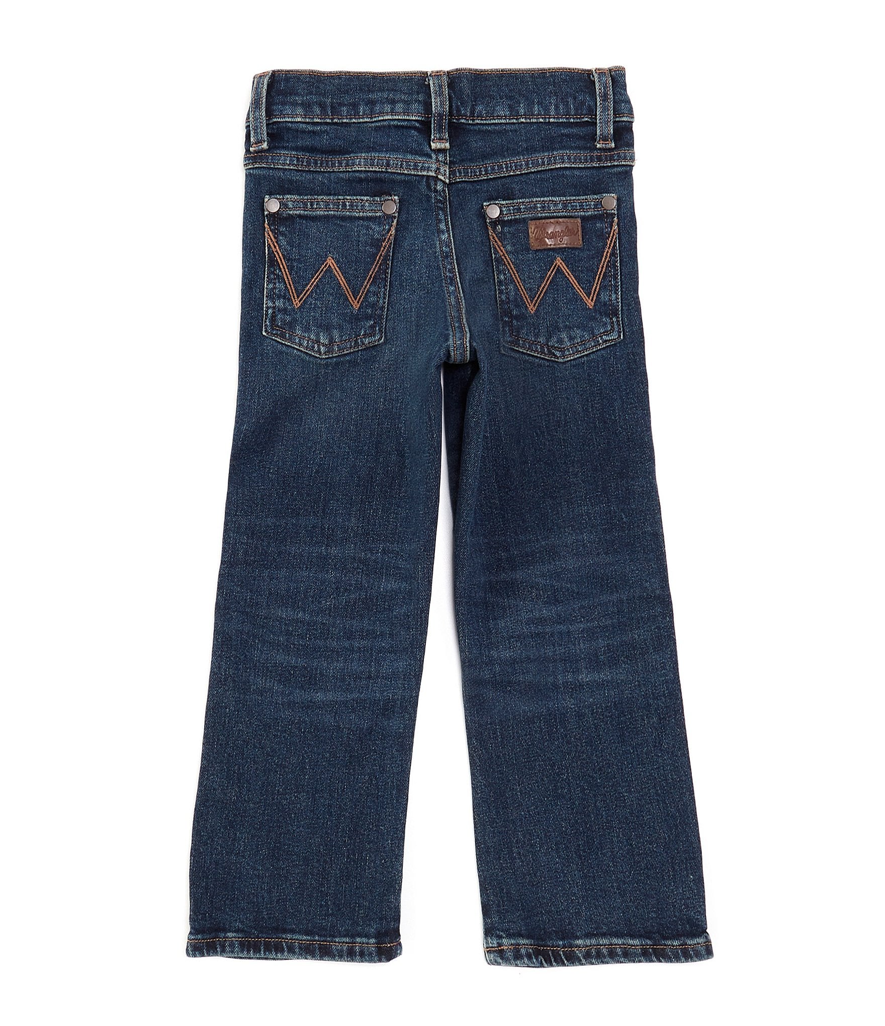 Wrangler® Little Boys 2T-7 Relaxed-Fit Bootcut-Leg Jeans