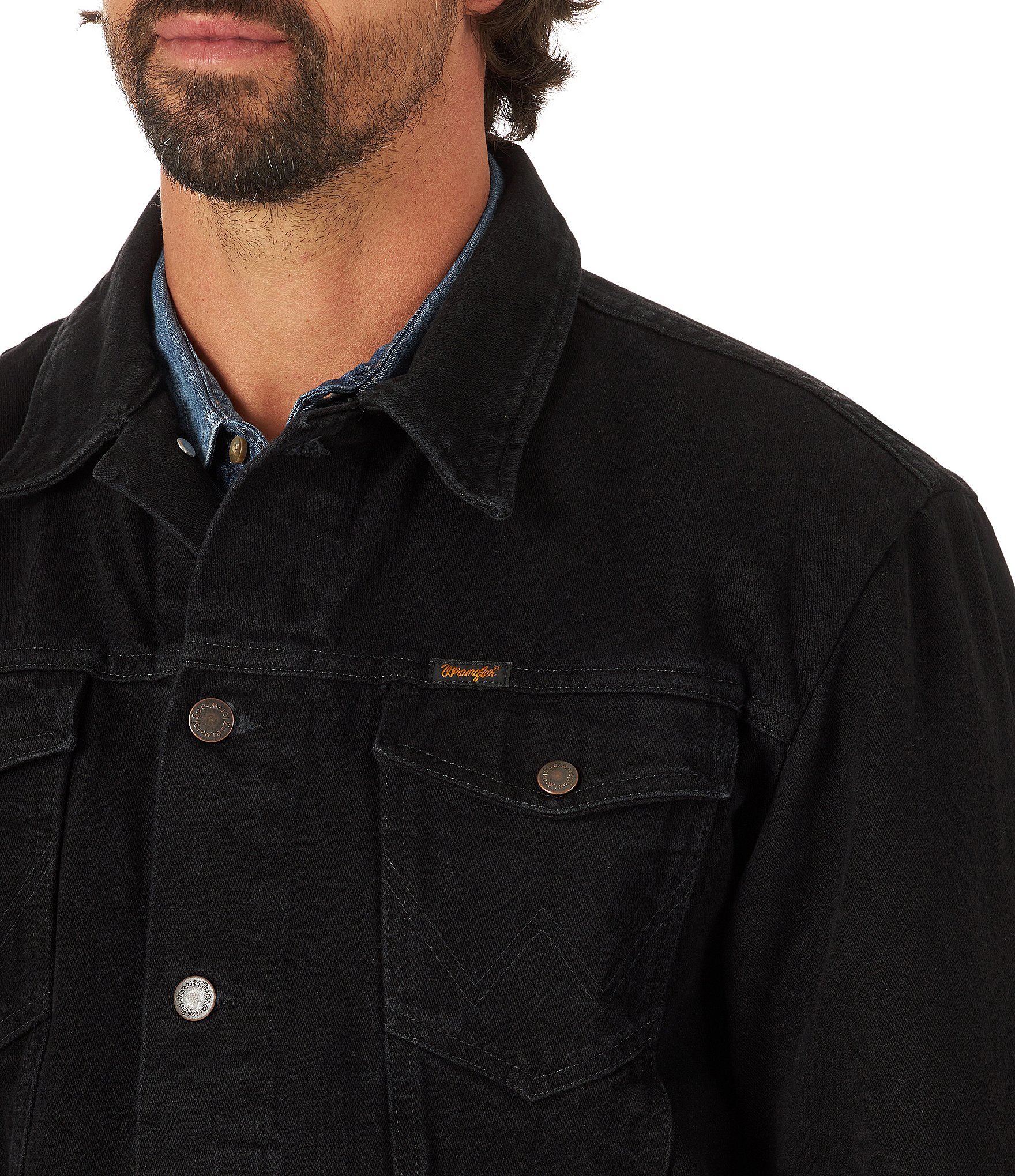 Wrangler® Long Sleeve Traditional Western Jacket