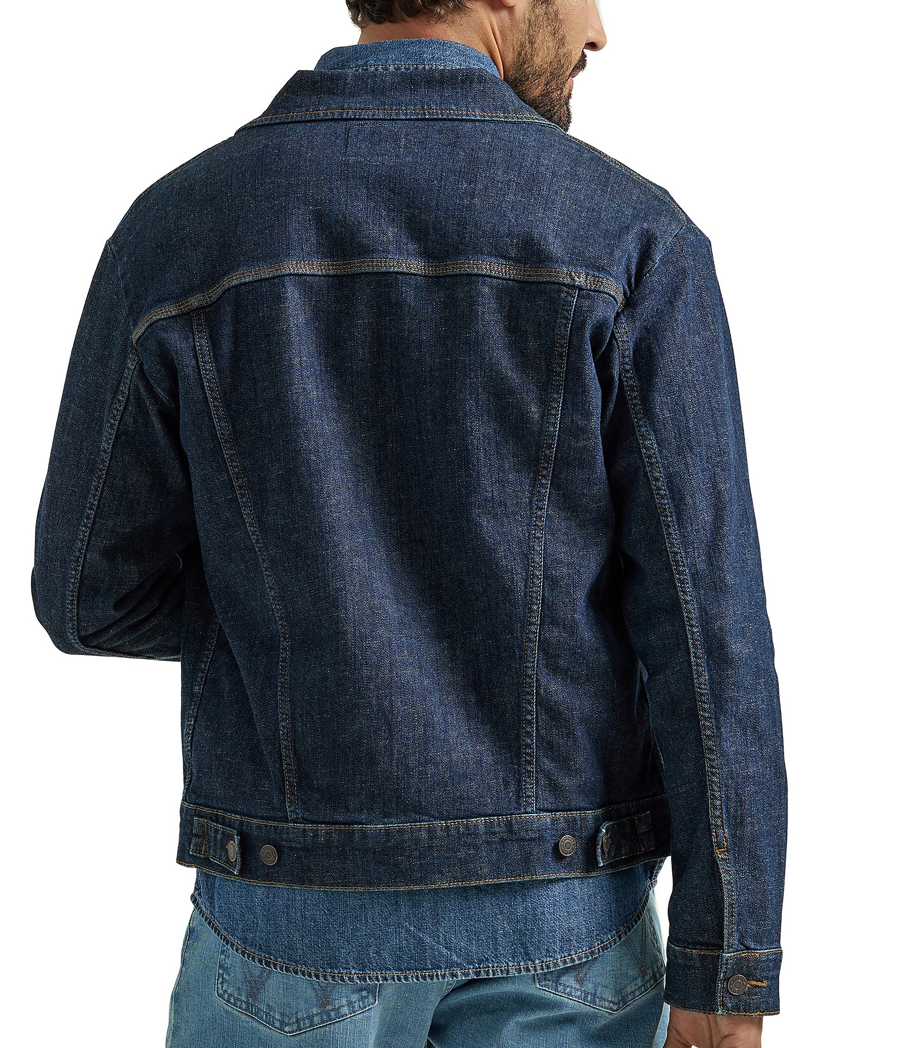 Wrangler® Long Sleeve Unlined Denim Jacket