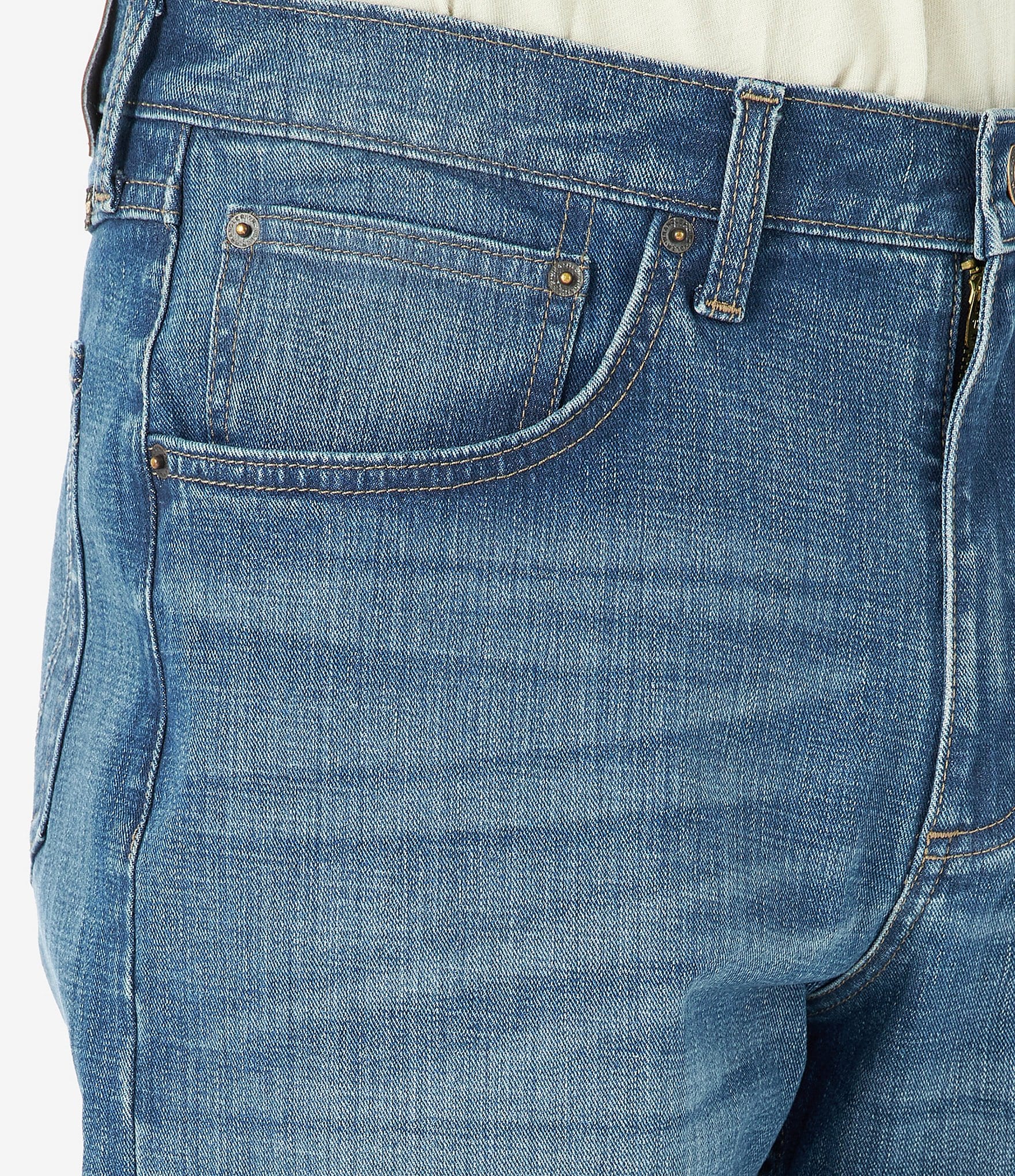 Wrangler® Relaxed Fit Straight Leg Denim Jeans