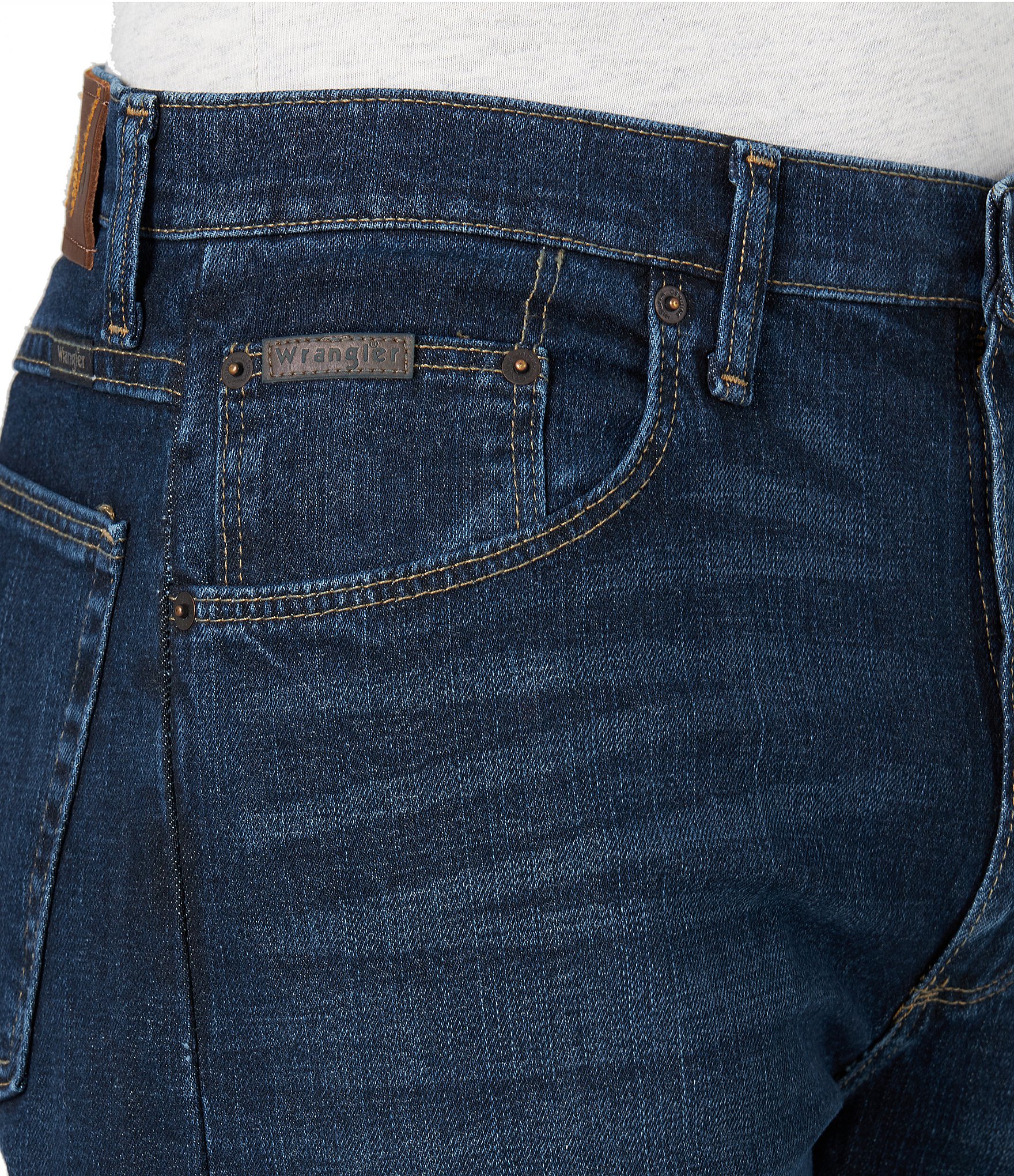 Wrangler® Relaxed Fit Straight Leg Denim Jeans