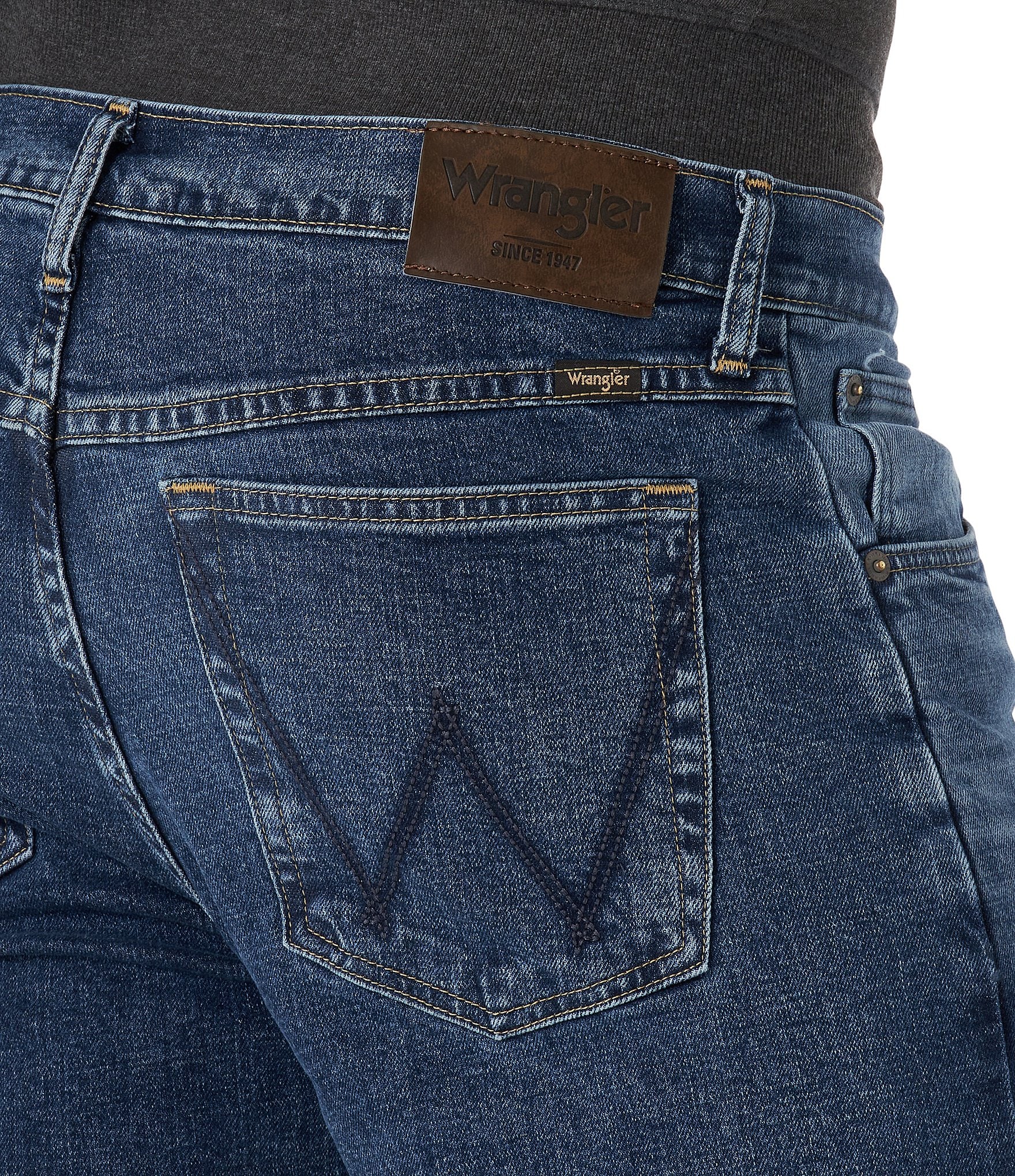 Wrangler® Relaxed Fit Straight Leg Denim Jeans