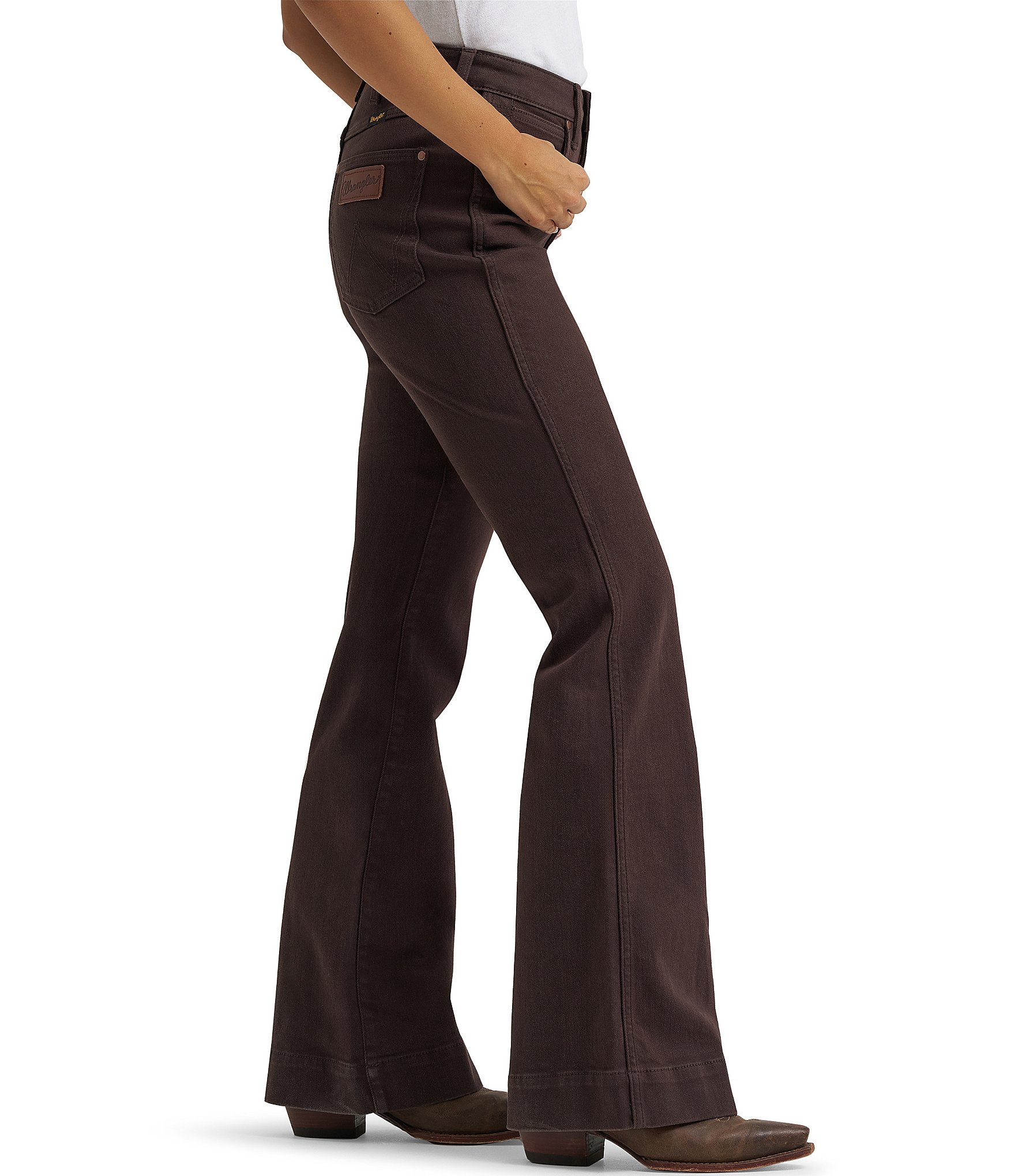 Wrangler® Retro® Bailey High Rise Trouser Jeans
