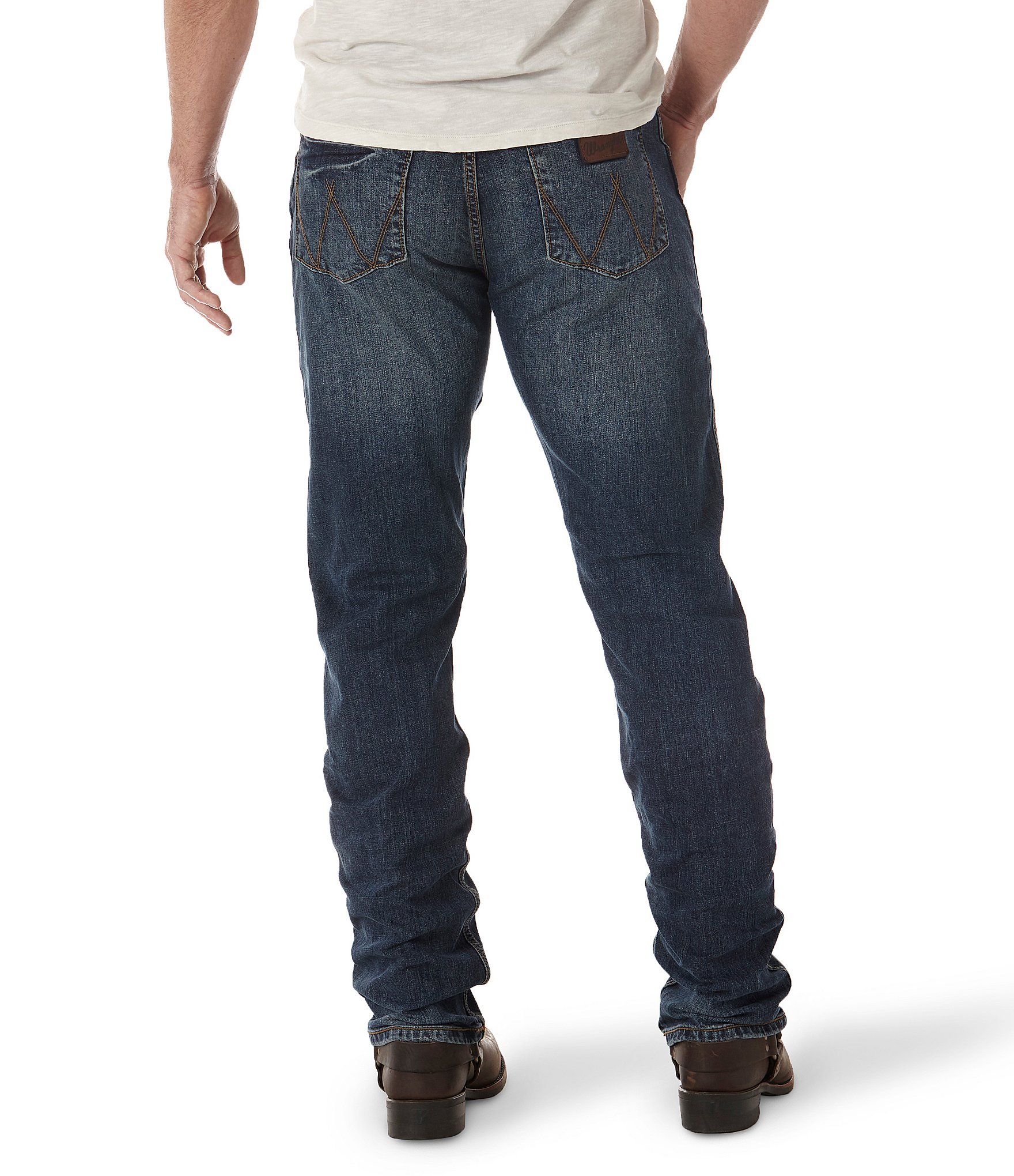 Wrangler® Retro® Bozeman Slim Fit Straight Leg Jeans