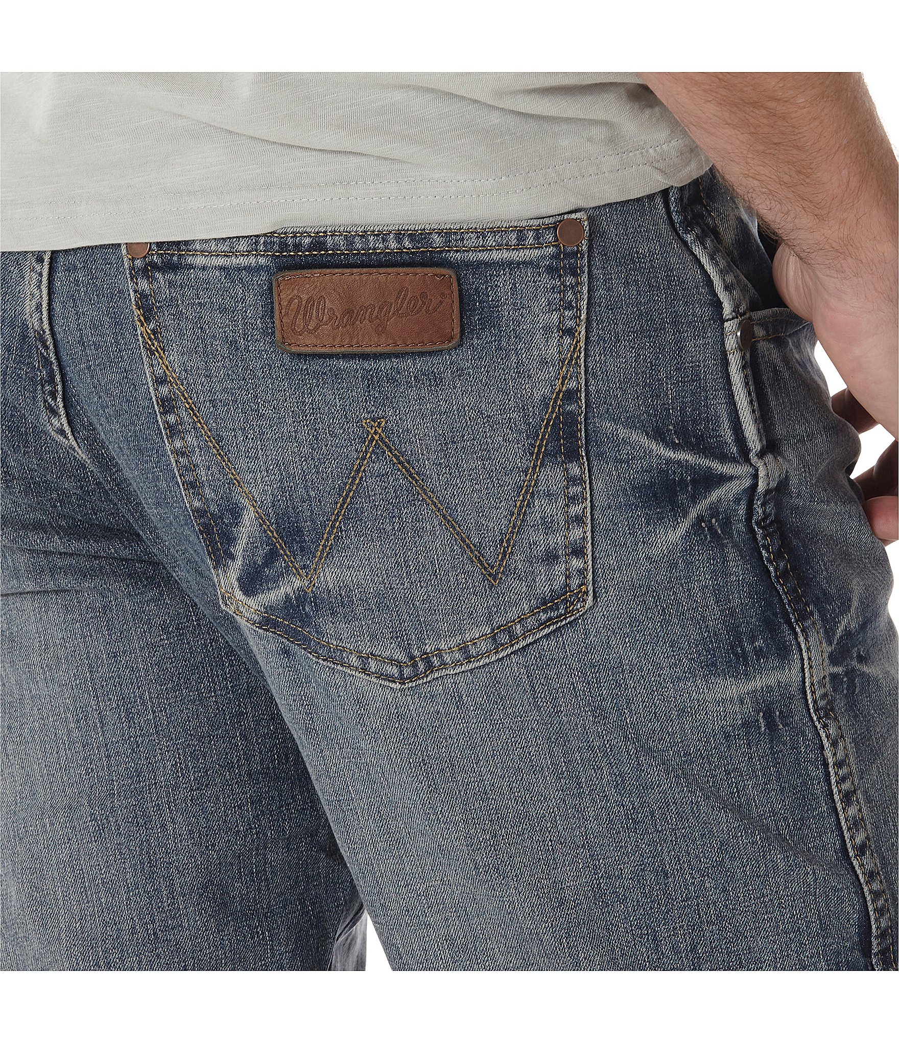 Wrangler® Retro® Greeley Slim Fit Bootcut Jeans