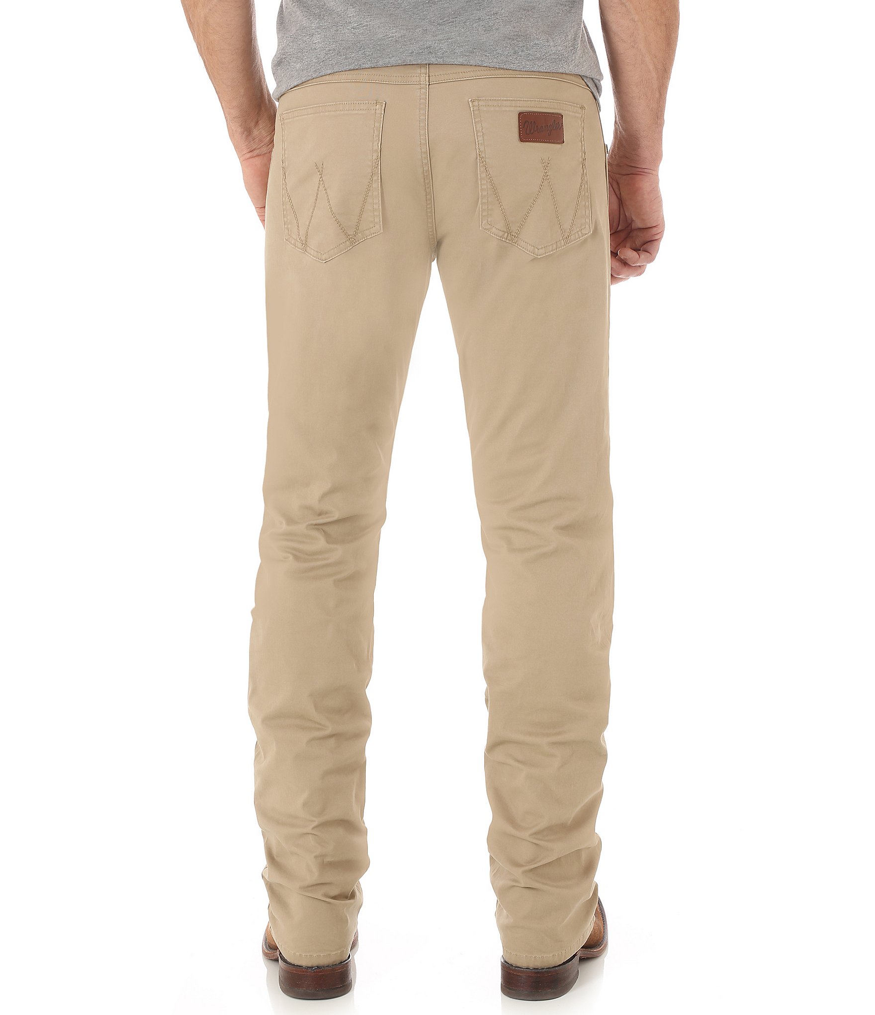 Wrangler® Retro® Slim Fit Straight Leg Twill Pants