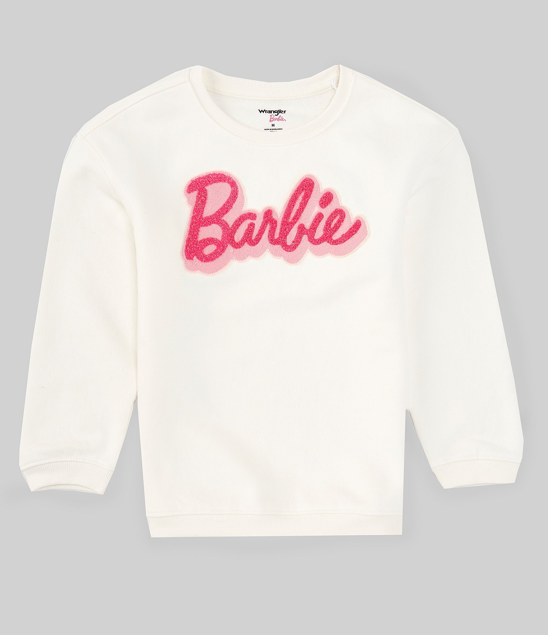 Youth Girls Balloon Sleeve Bills Crew Neck Sweatshirt