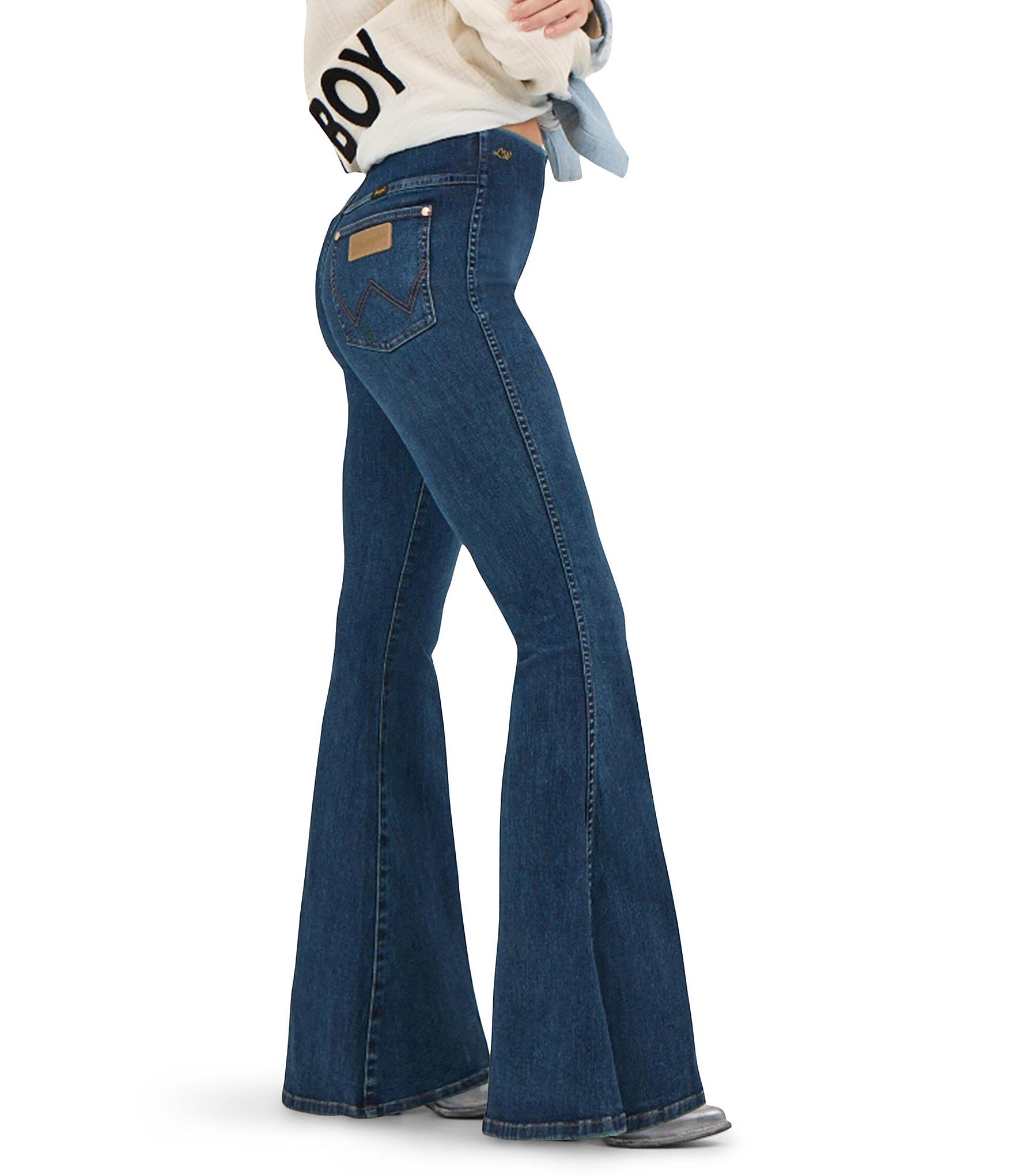 Wrangler® x Lainey Wilson Pull-On Bell Bottom Jeans
