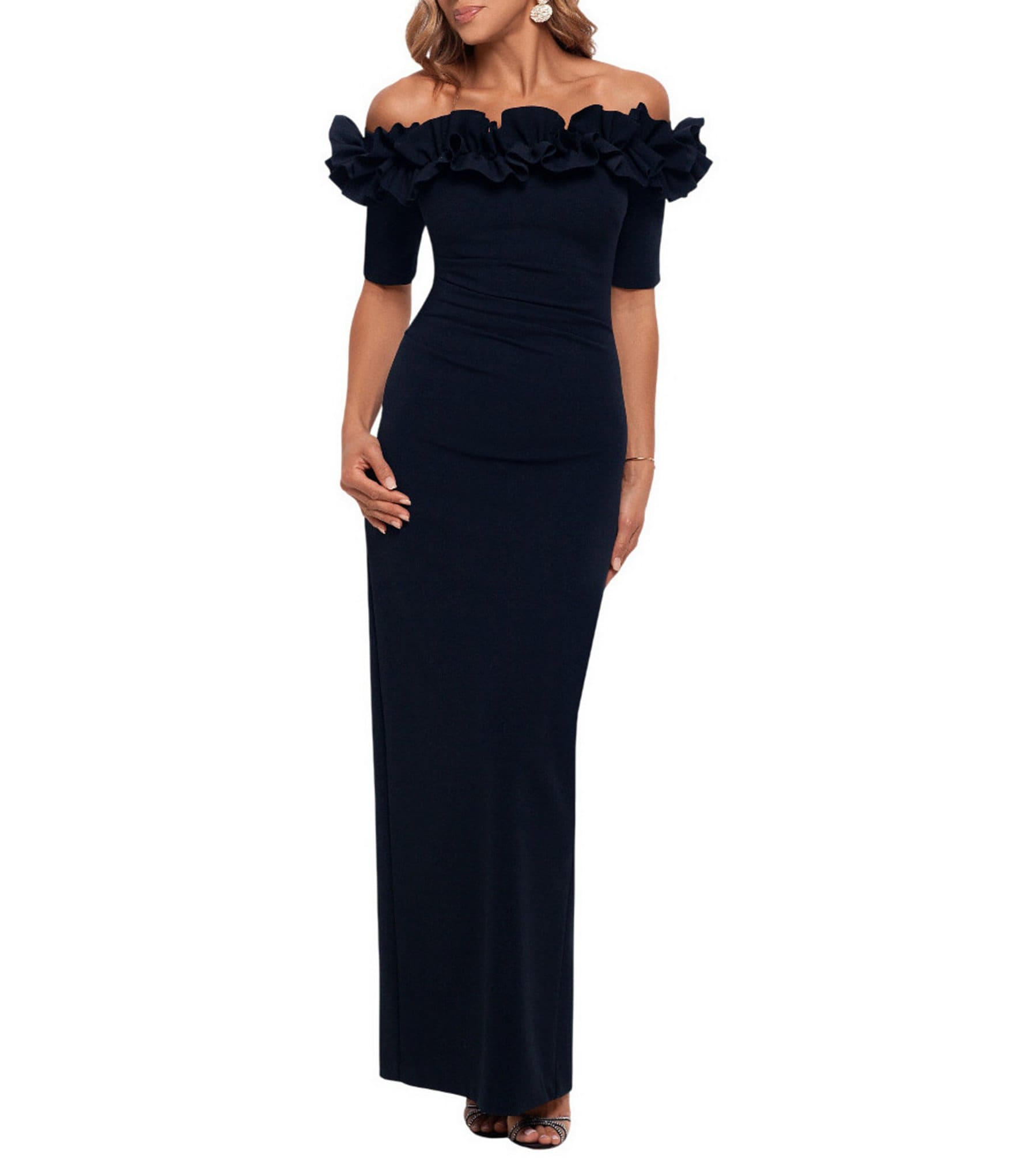 princess polly baby blue dress Shop Blue Xscape Evenings Online main image 1