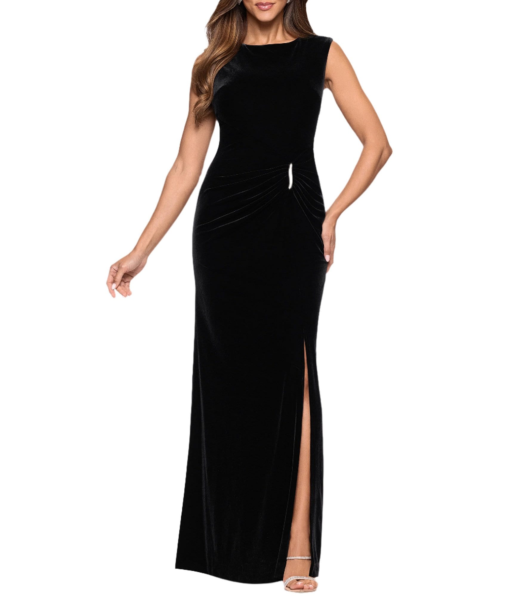 princess polly baby blue dress Women's Black Formal Dresses & Evening Gowns
