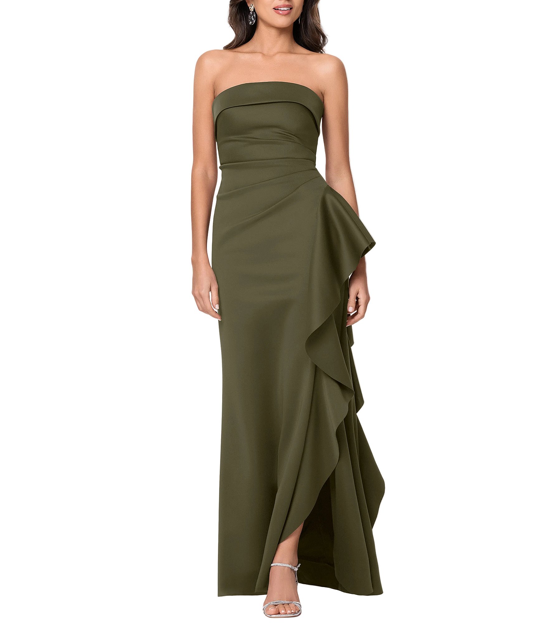 olive green dress | Dillard's