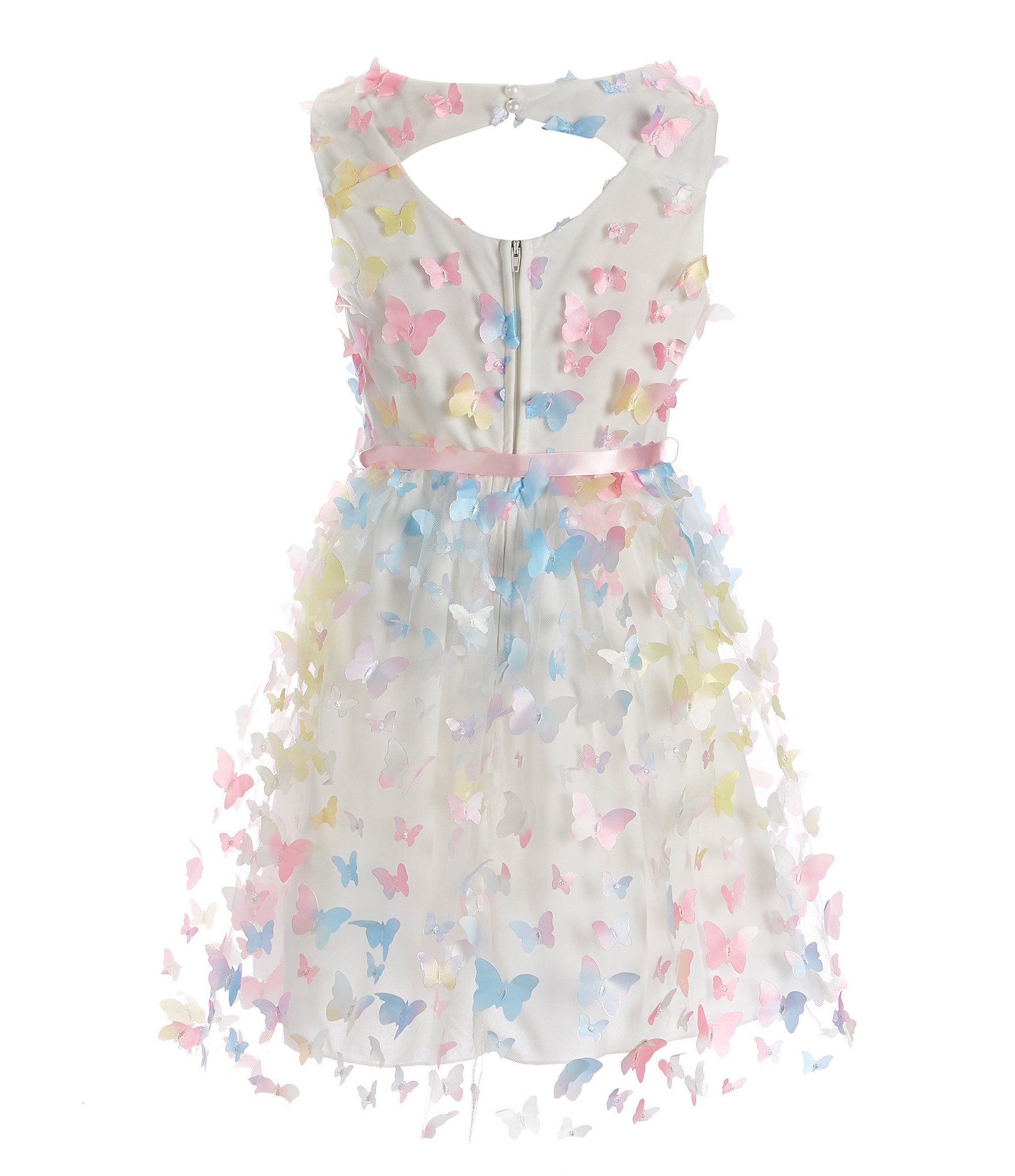 Xtraordinary Big Girls 7-16 3D Butterfly Print Dress