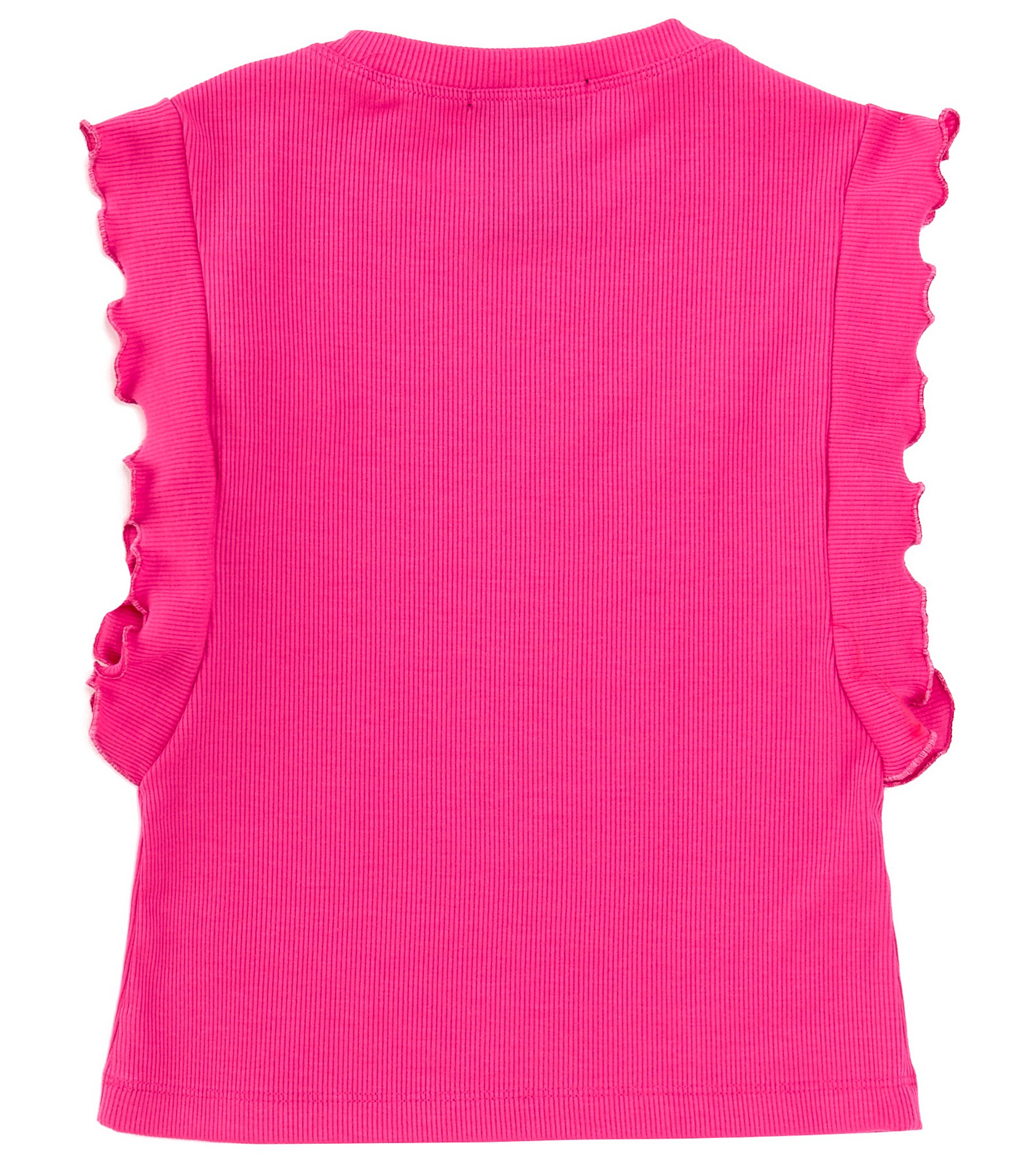 Xtraordinary Big Girls 7-16 Ruffled-Shoulder Tank Top