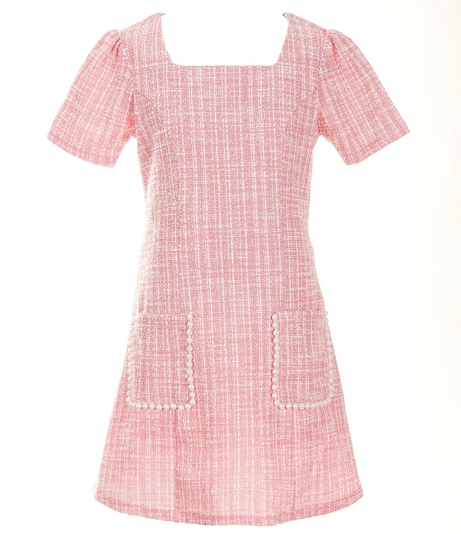 Xtraordinary Big Girls 7-16 Short Sleeve Shift Dress | Dillard's