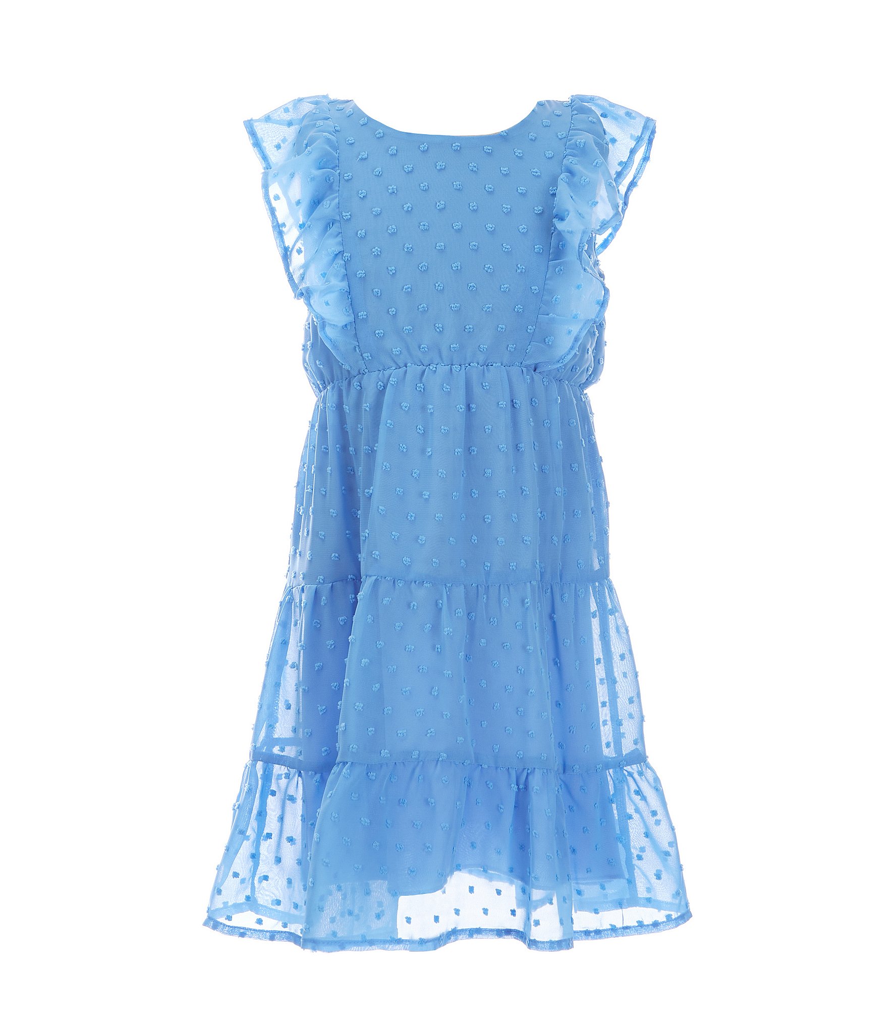 Xtraordinary Little Girls 4-6X Knee Length Tiered Dress | Dillard's