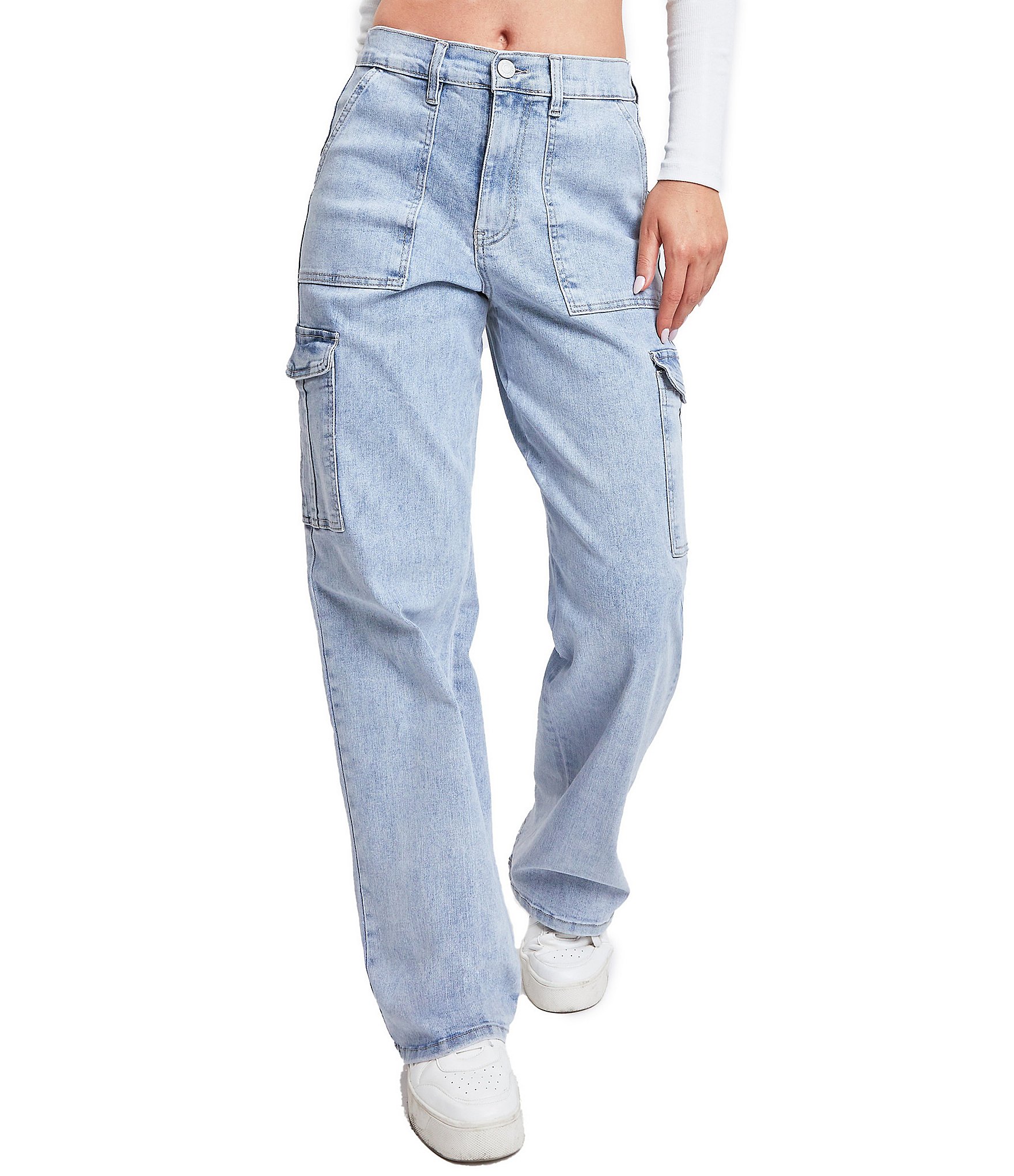 YMI Jeanswear High Straight Leg Jeans | Dillard's