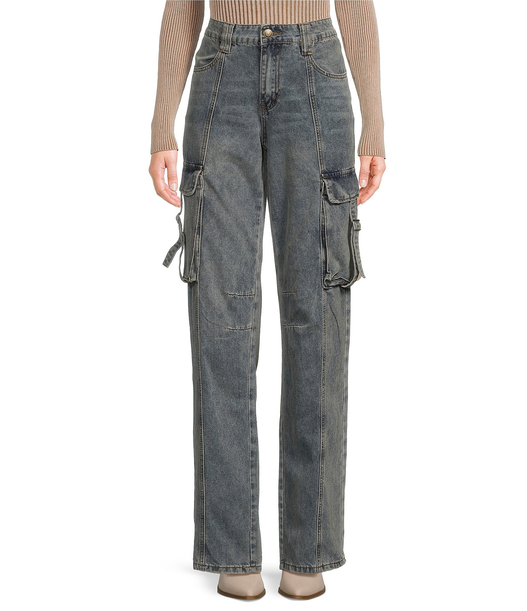 YMI Jeanswear High Rise Straight Leg Jeans