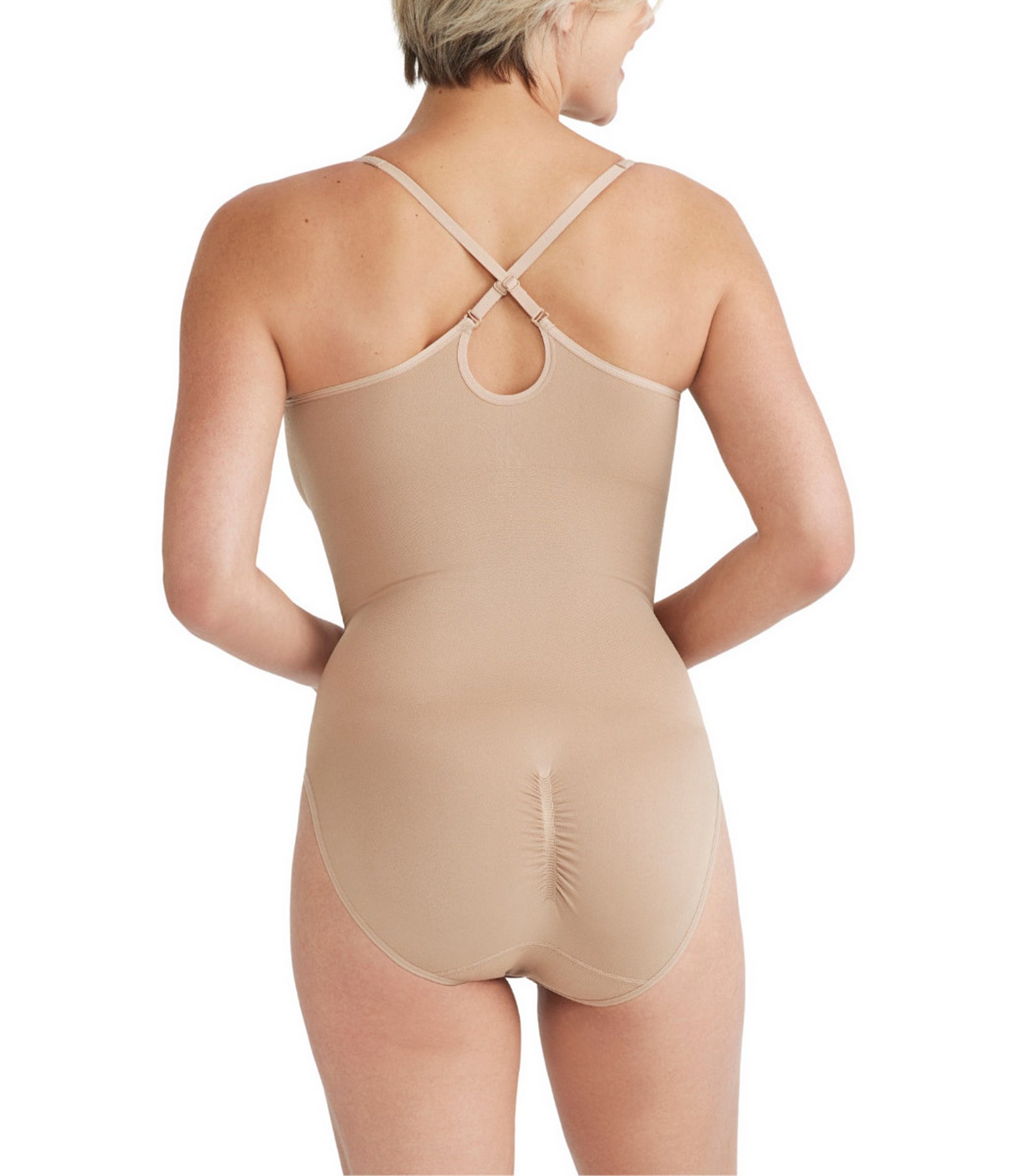 Yummie Bella Seamless Convertible V-Neck Shaping Bodysuit