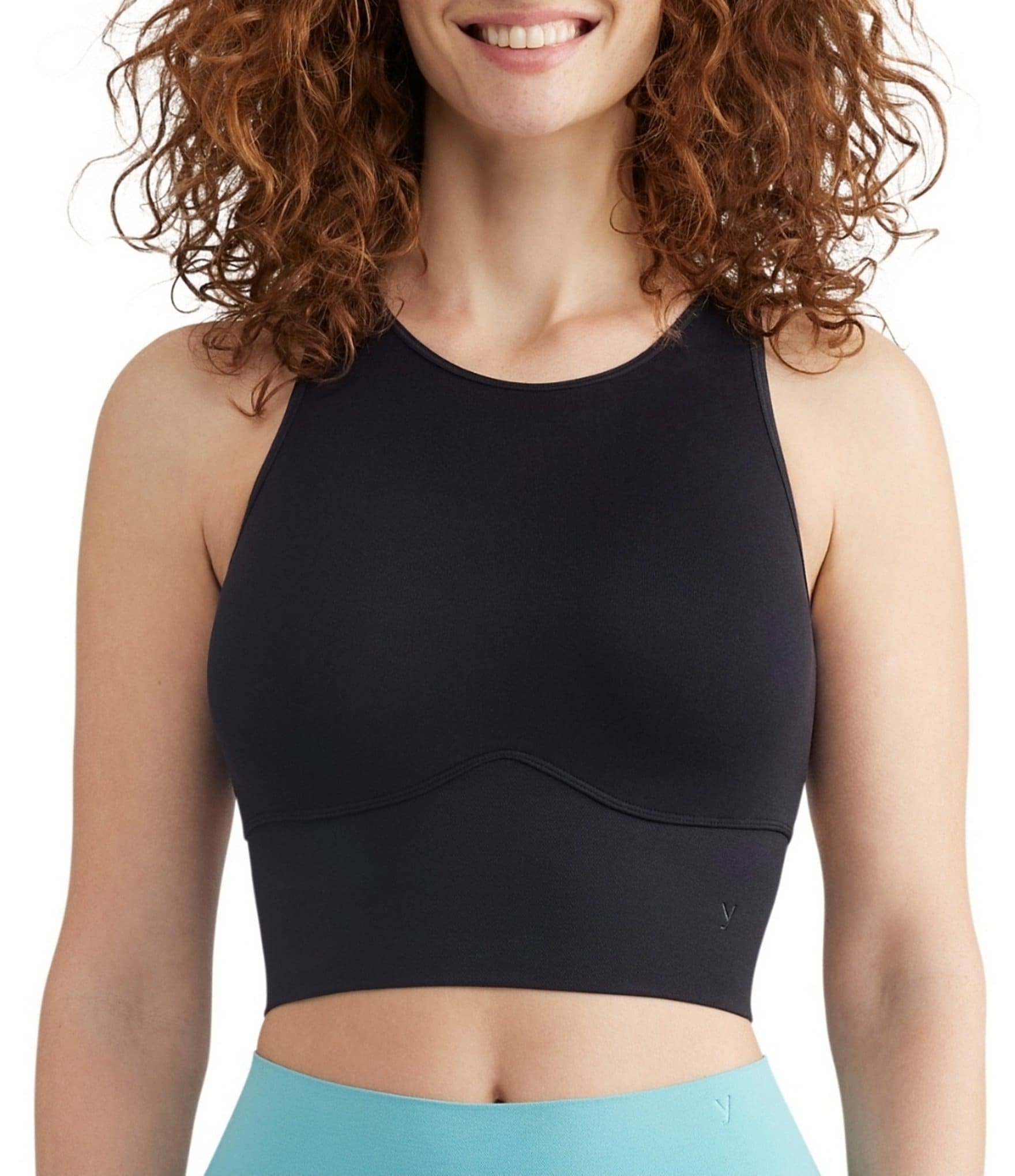 Yummie Mallory Comfortably Fit Seamless Racerback Bralette & Reviews