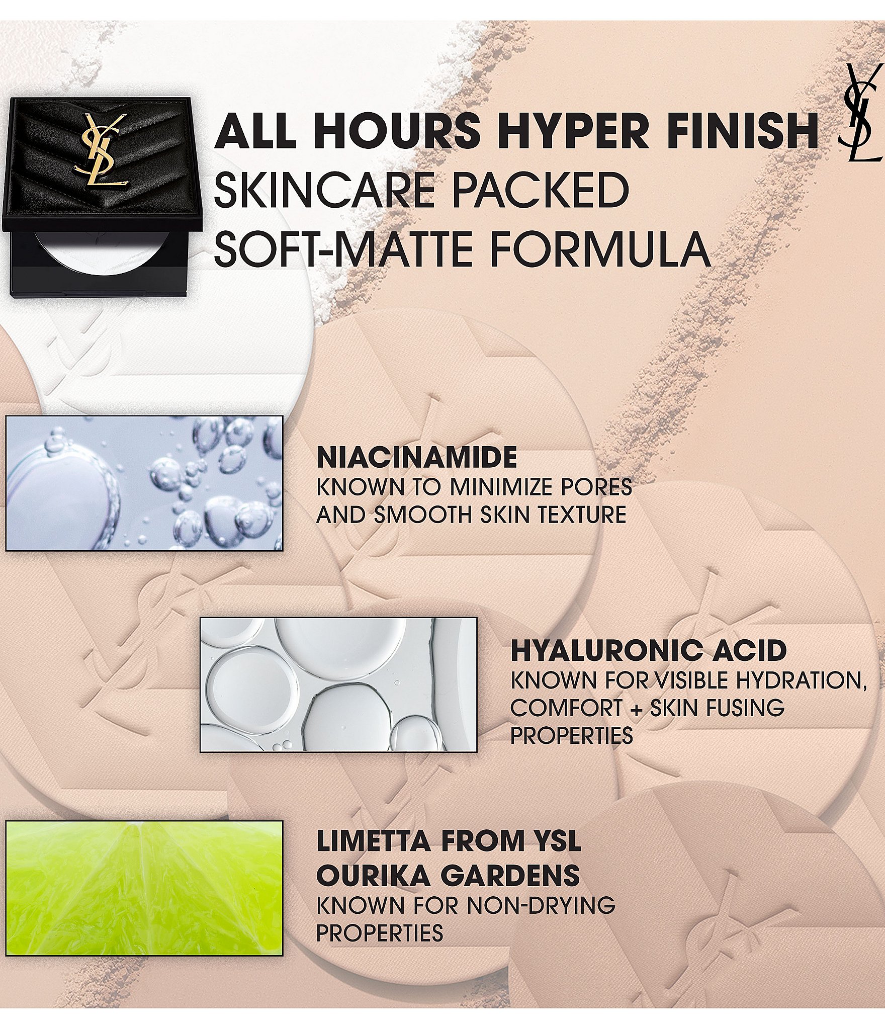 Yves Saint Laurent Beaute All Hours Hyper Finish Finishing Powder