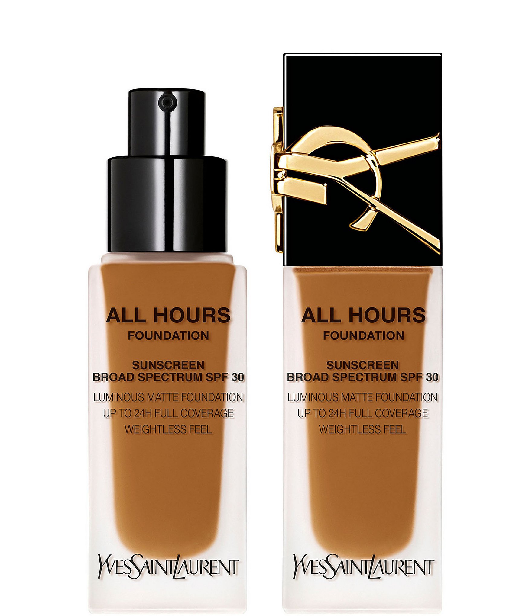 Yves Saint Laurent Beaute All Hours Luminous Matte Foundation 24H Longwear SPF 30 with Hyaluronic Acid