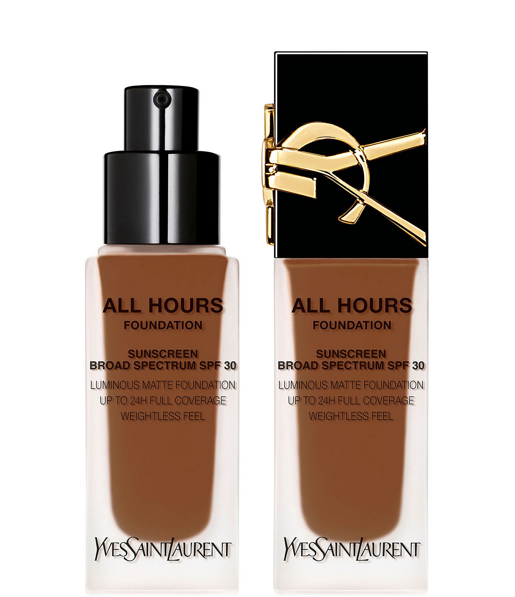 Yves Saint Laurent Beaute All Hours Luminous Matte Foundation 24H Longwear SPF 30 with Hyaluronic Acid