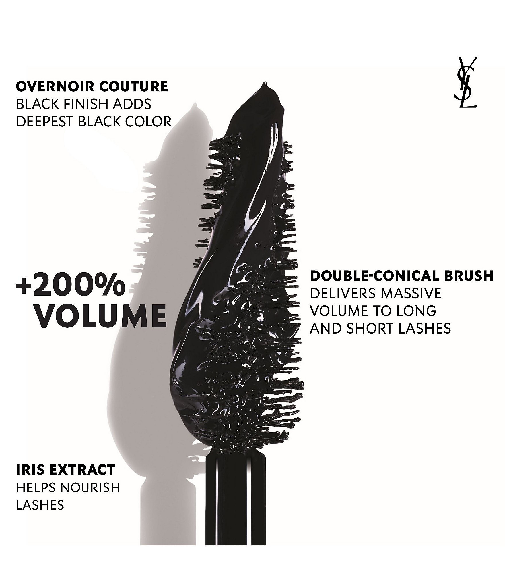 Yves Saint Laurent Beaute Lash Clash Mascara and Black Opium Duo Gift Set