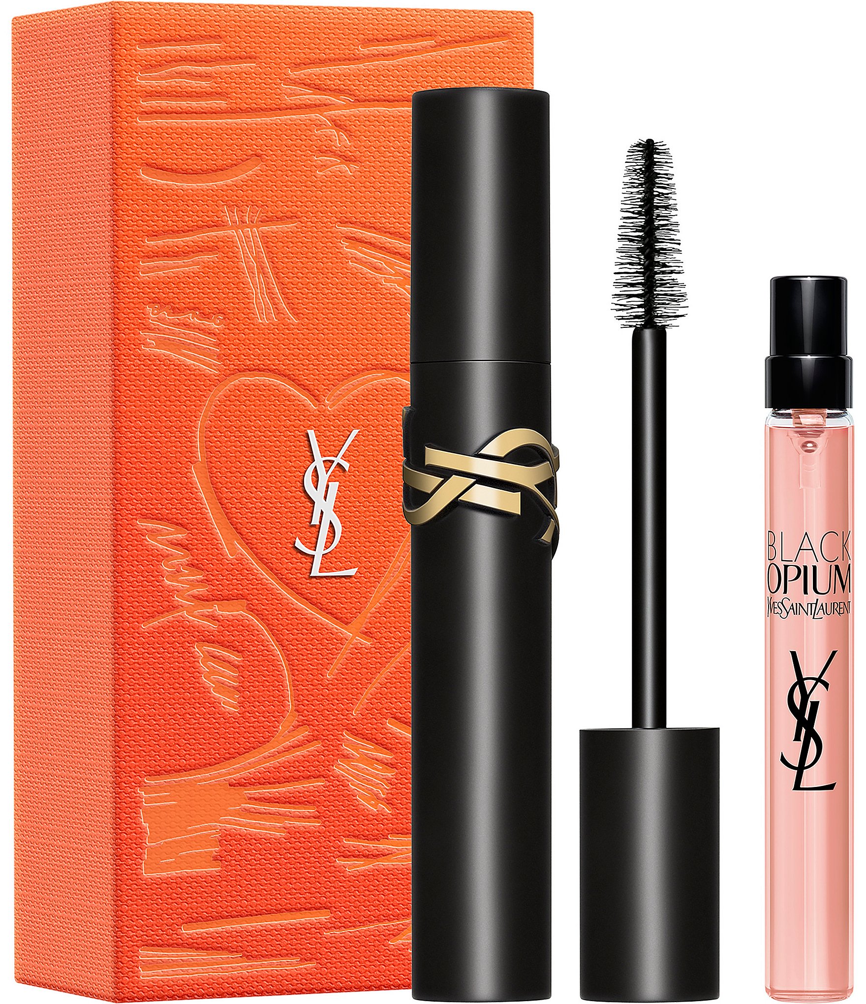 Yves Saint Laurent Beaute Lash Clash Mascara and Black Opium Duo Gift Set