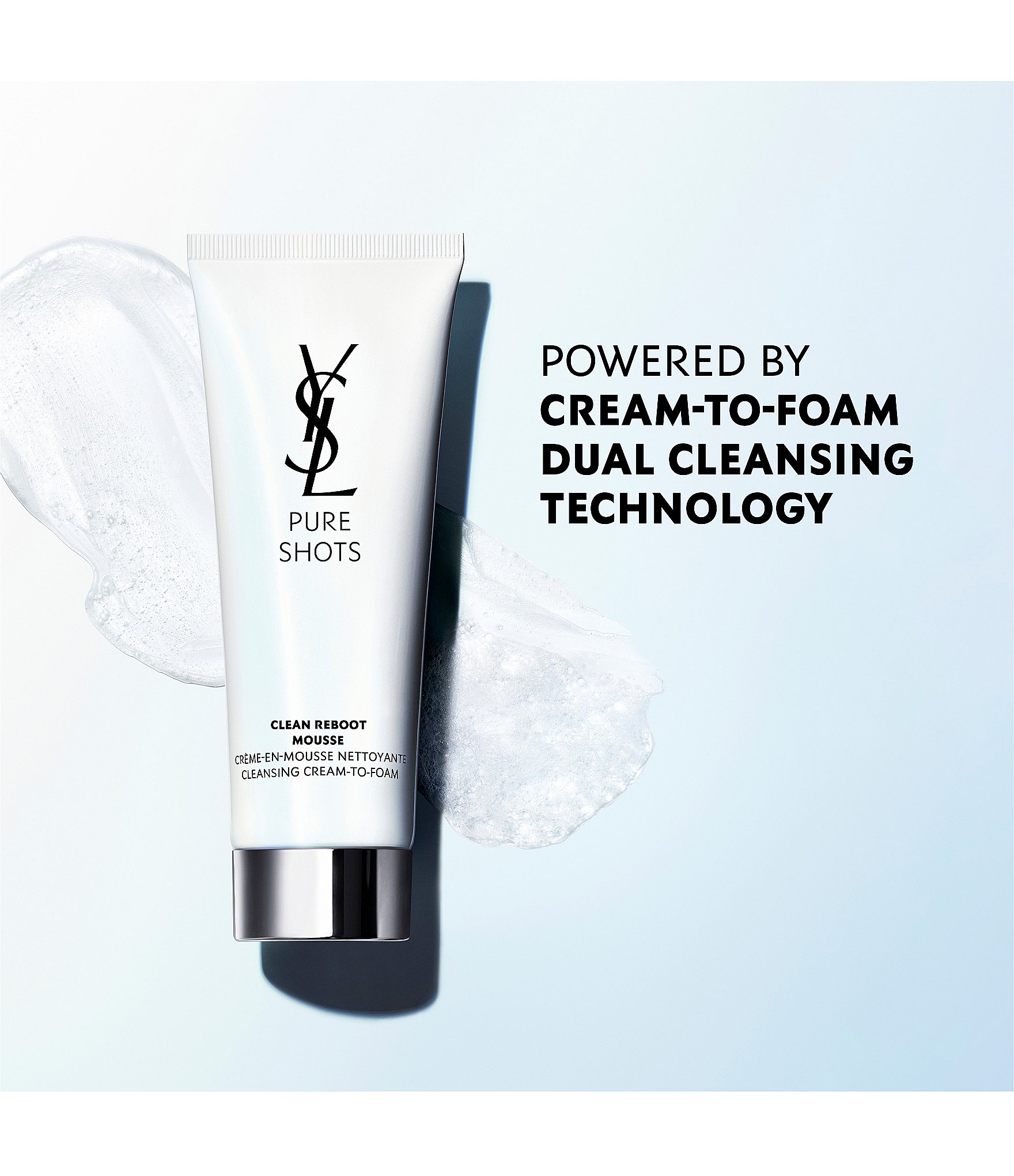 Yves Saint Laurent Beaute Pure Shots Clean Reboot Mousse Cleanser