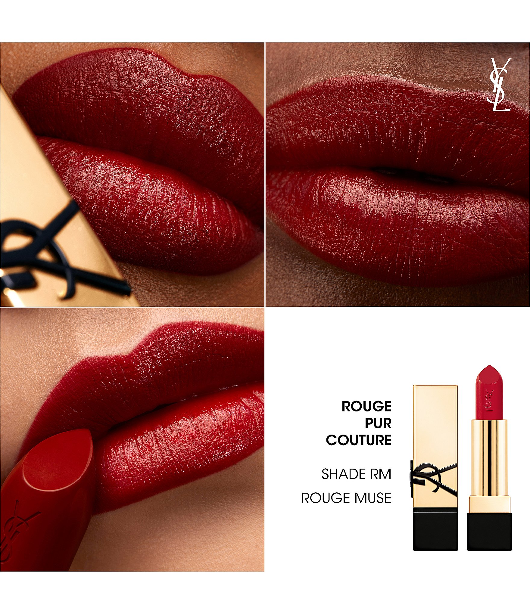 Yves Saint Laurent Beaute Rouge Pur Couture Caring Satin Lipstick