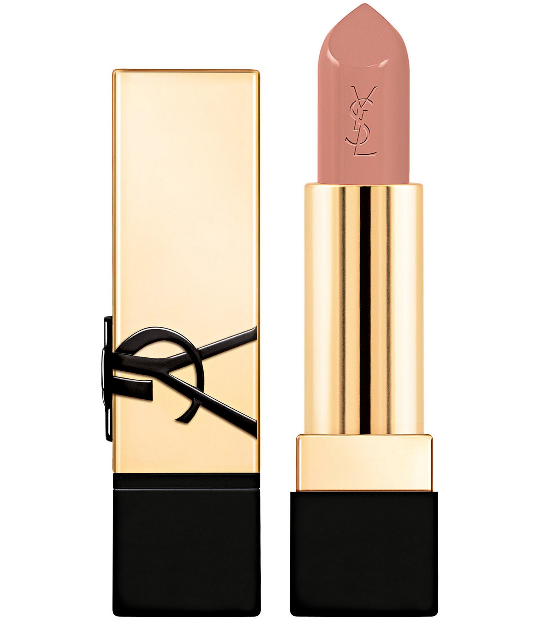 Yves Saint Laurent Beaute YSL tan beige Makeup cosmetic Bag Pouch