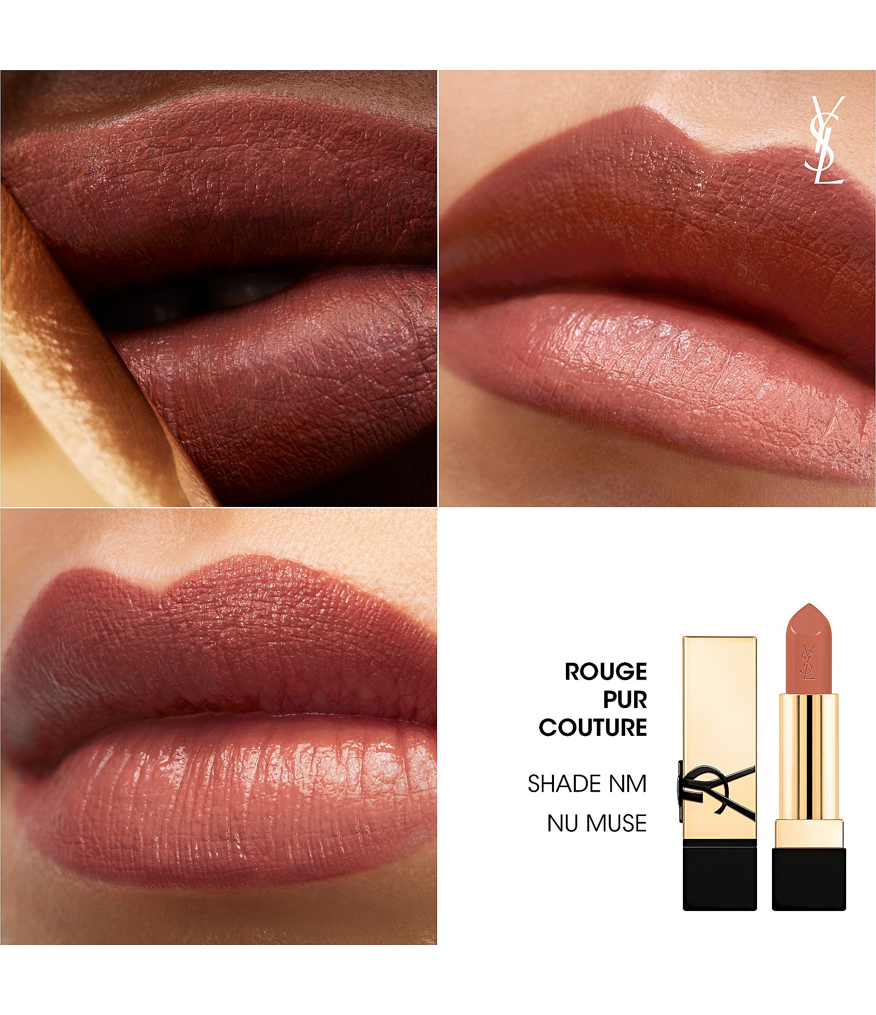 Yves Saint Laurent Beaute Rouge Pur Couture Caring Satin Lipstick