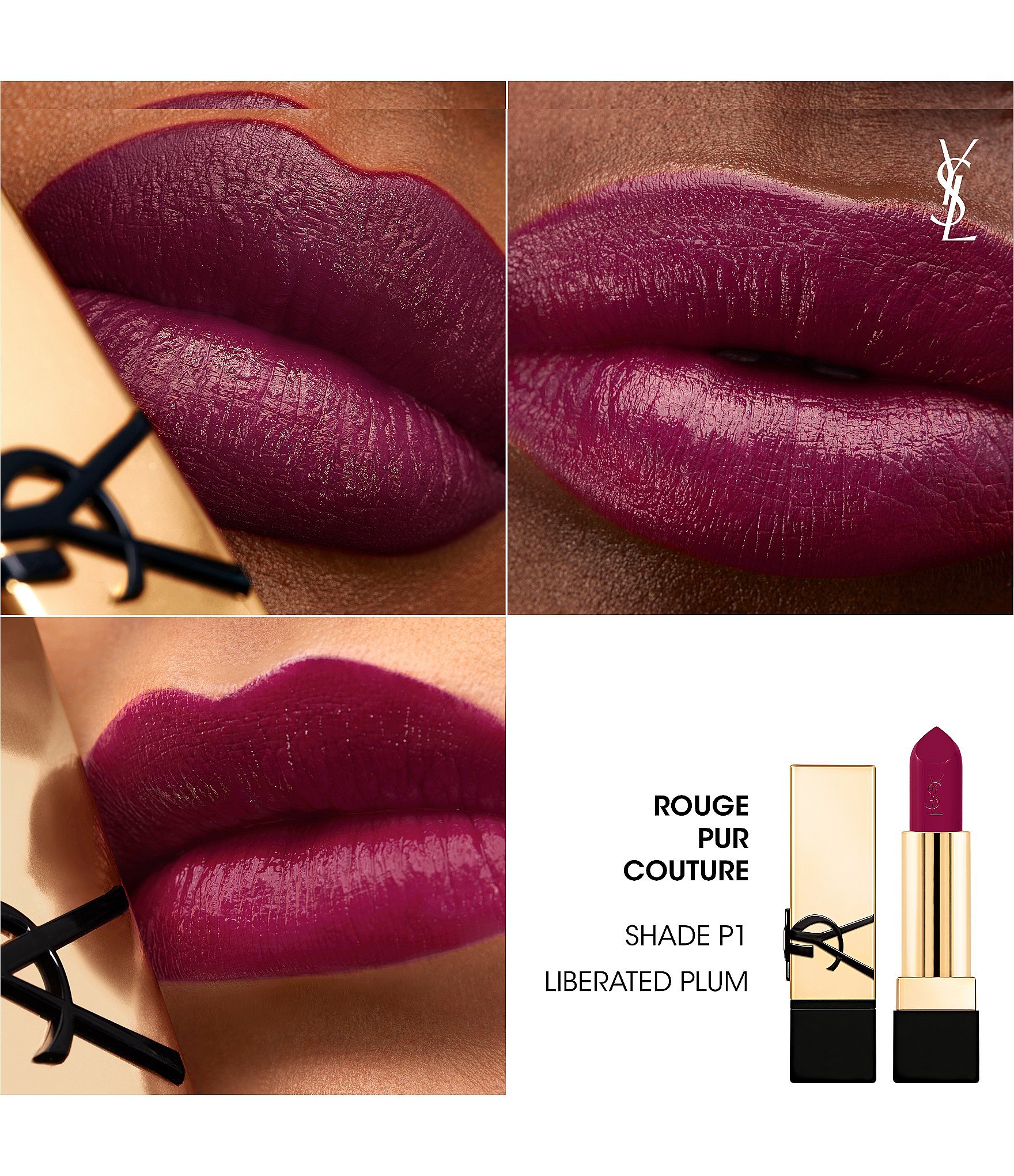 Yves Saint Laurent Beaute Rouge Pur Couture Caring Satin Lipstick