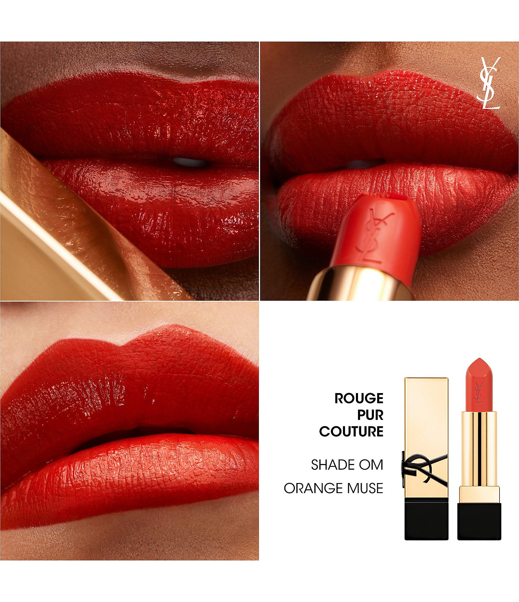 Yves Saint Laurent Beaute Rouge Pur Couture Caring Satin Lipstick