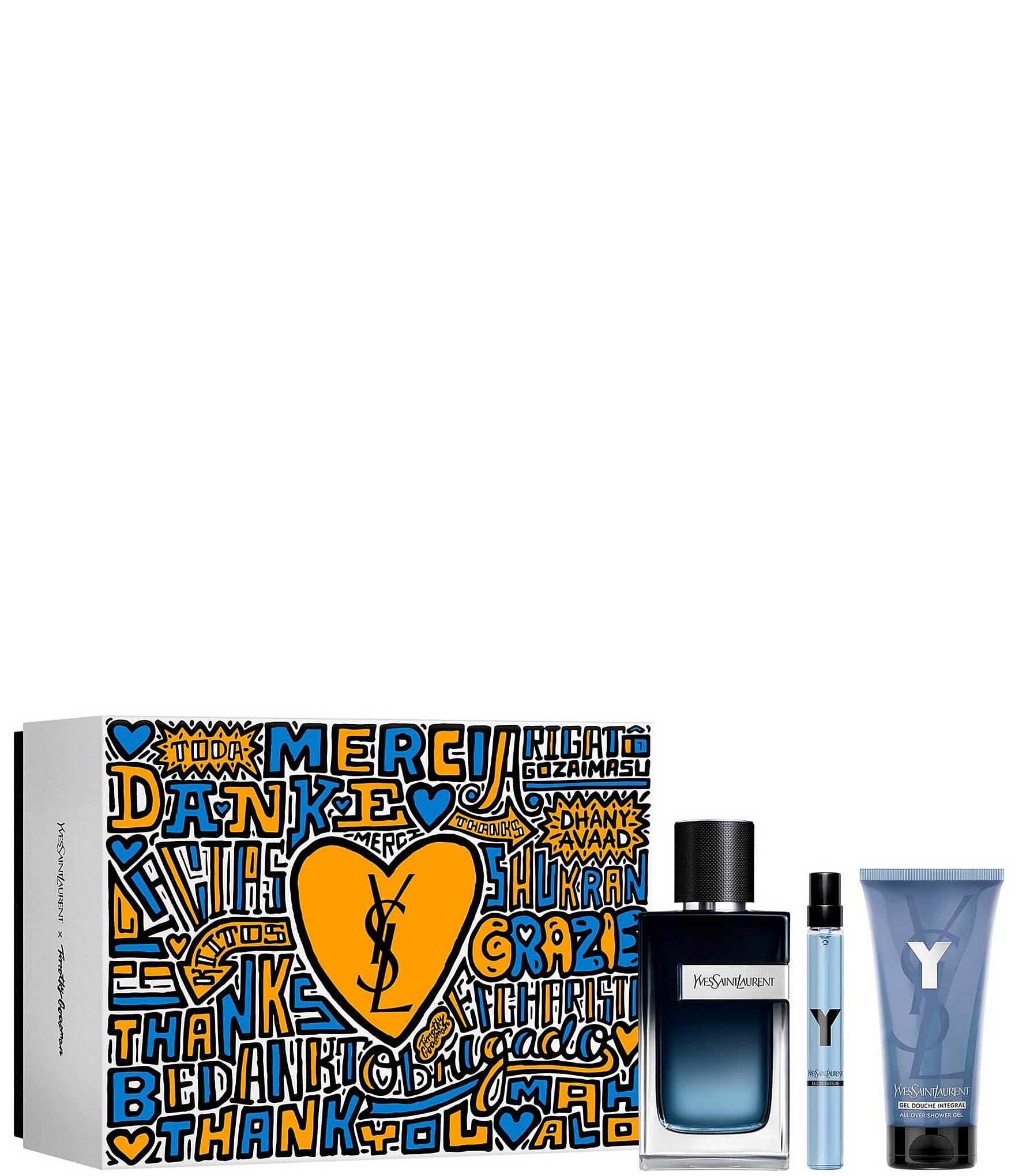 Yves Saint x Goodman Y Eau de Parfum Men's 3-Piece Gift Set | Dillard's