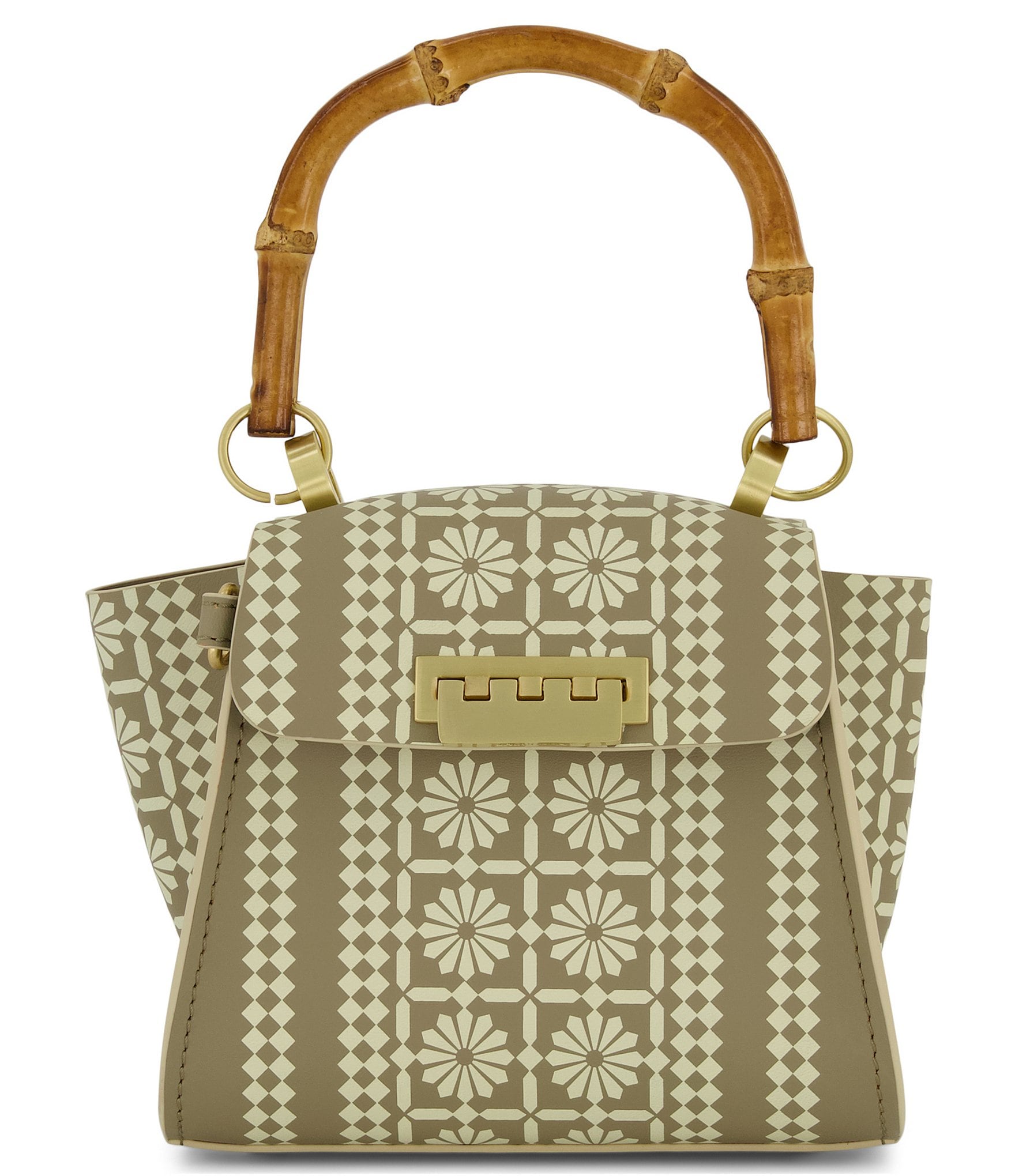 Shop Zac Posen Calfskin Plain Handbags by One&Only