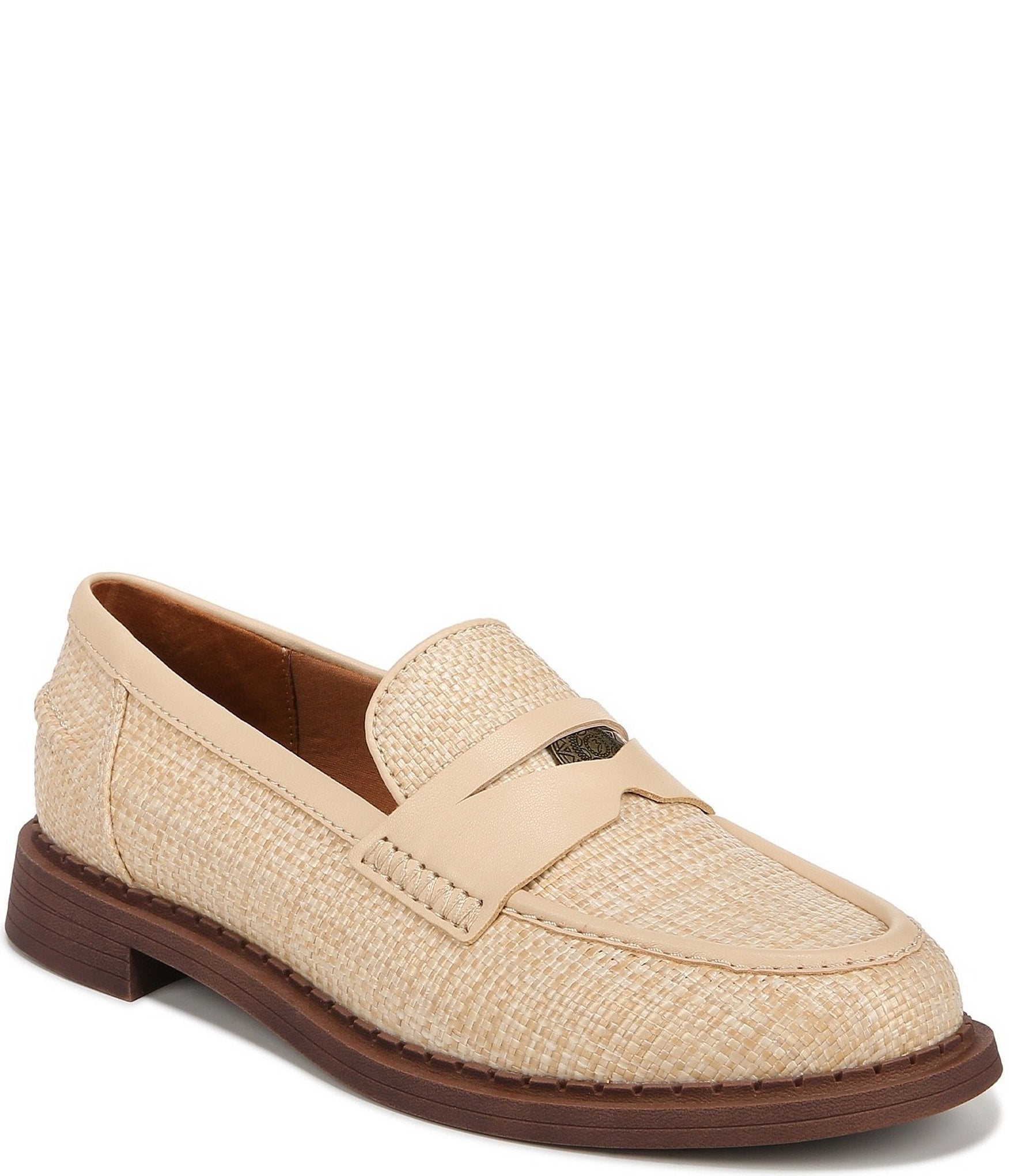 Zodiac Hunter Raffia Penny Loafers Dillard s