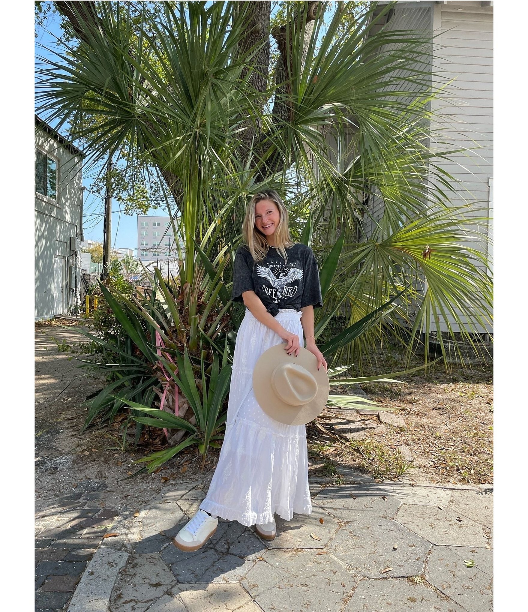 Zutter Short Sleeve Free Bird Western Tee Shirt