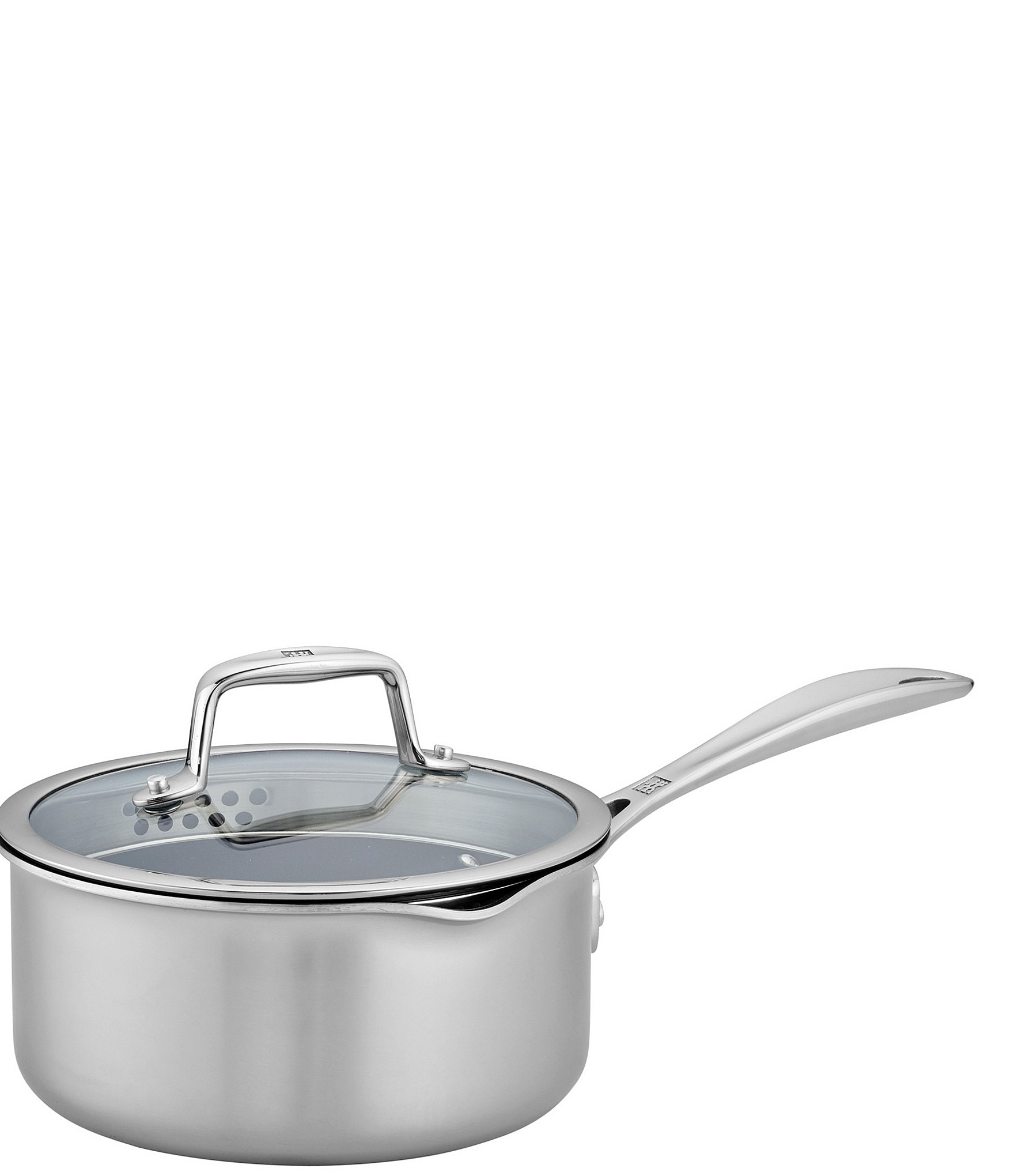 2 qt Stainless Steel Cookware Saucepan with Lid