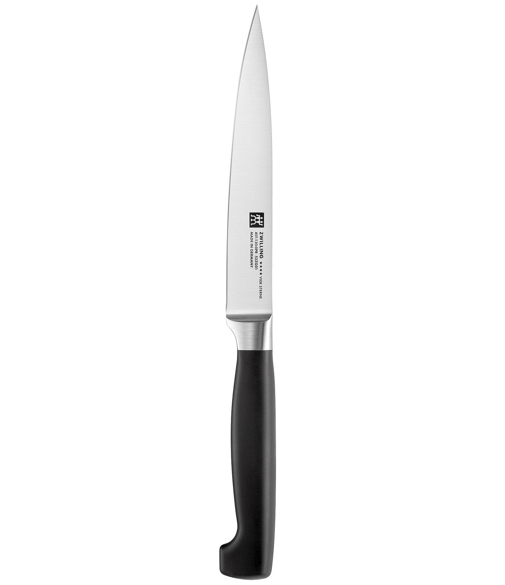 Zwilling Four Star Utility Knife 5 inch, Fine Edge