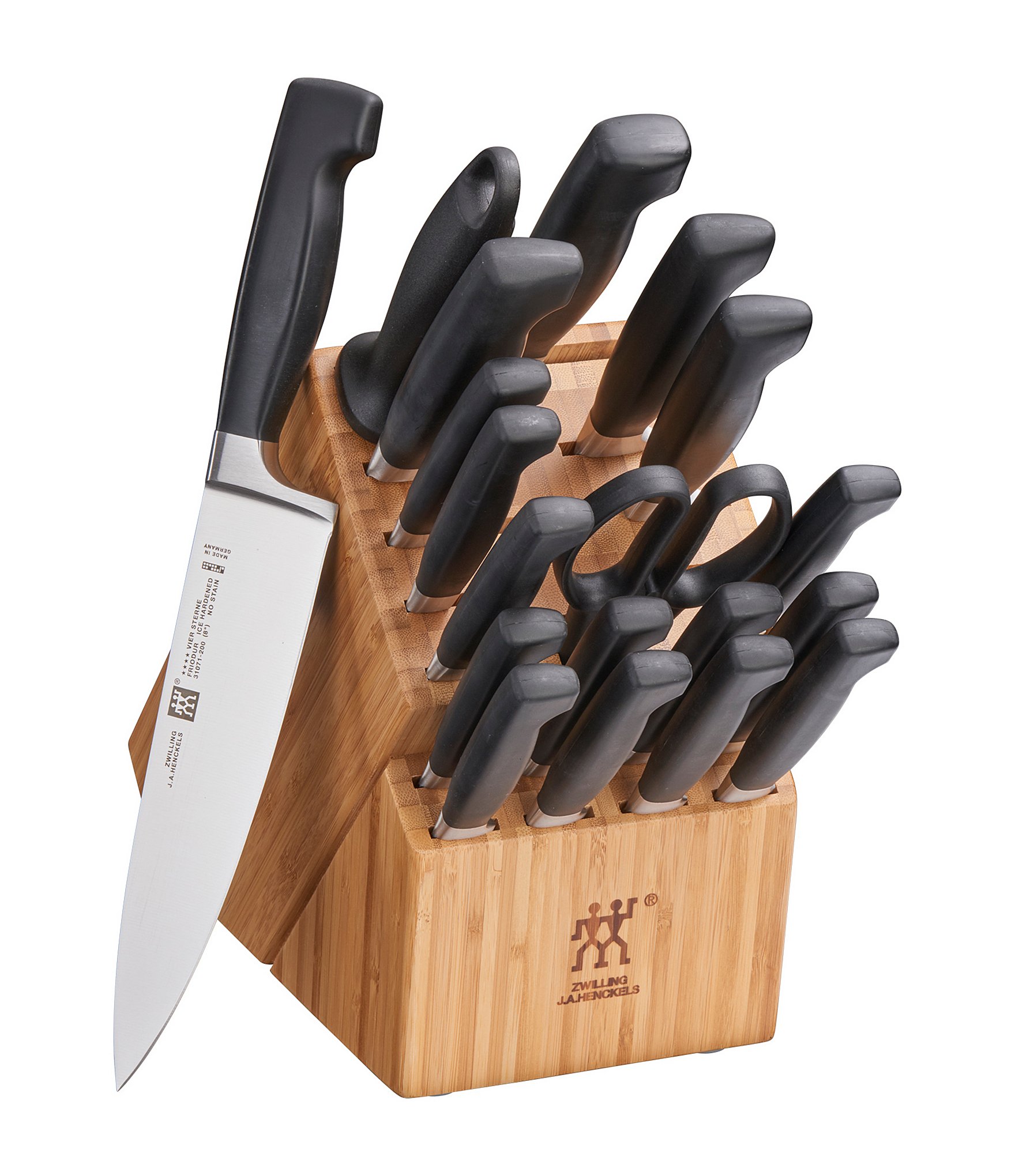 Zwilling J.A. Henckels Four Star 20 Piece Knife Block Set